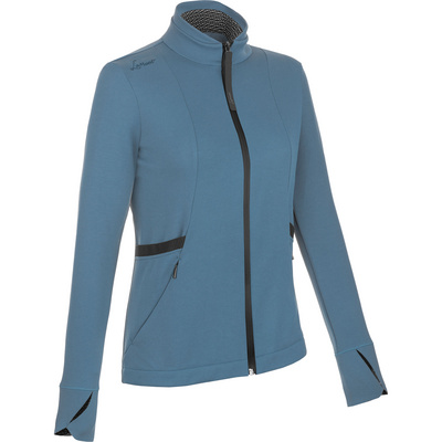 LaMunt Damen Fleecejacken Barbara Thermal Jacke Blau