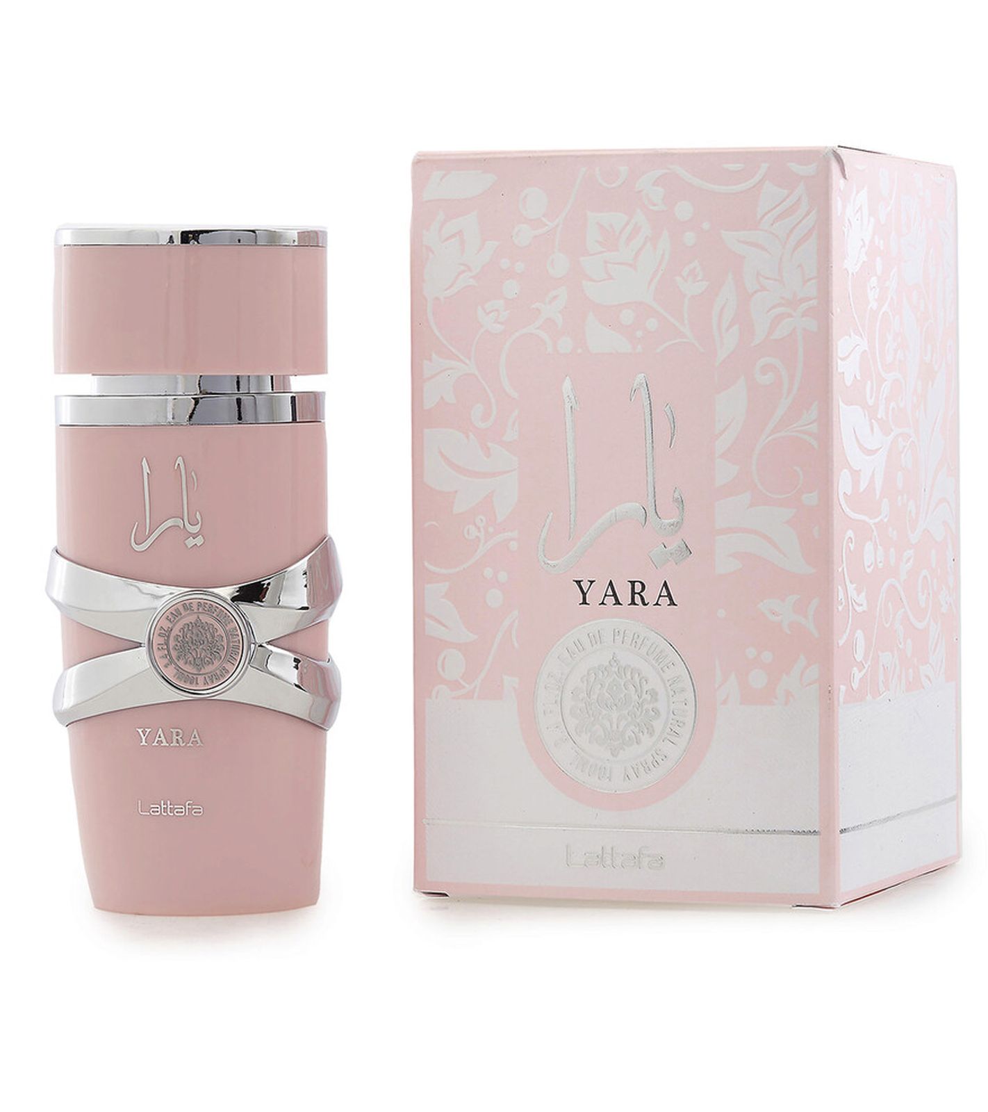 Lattafa Yara Damen Eau de Parfum blumig-süßes Körper-Parfüm mit cremiger Vanille in 100ml Rosa