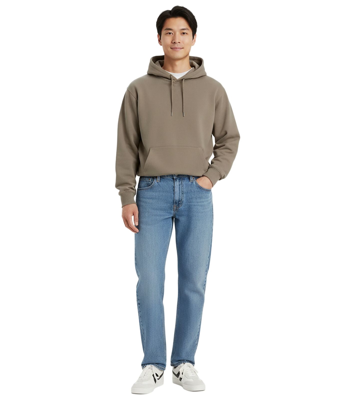 LEVI´S 502 Taper Performance Cool Herren Jeans-Hose mit schmal zulaufendem Bein Denim-Hose Baumwoll-Hose 29507-1452 "On The Cool"-Blau
