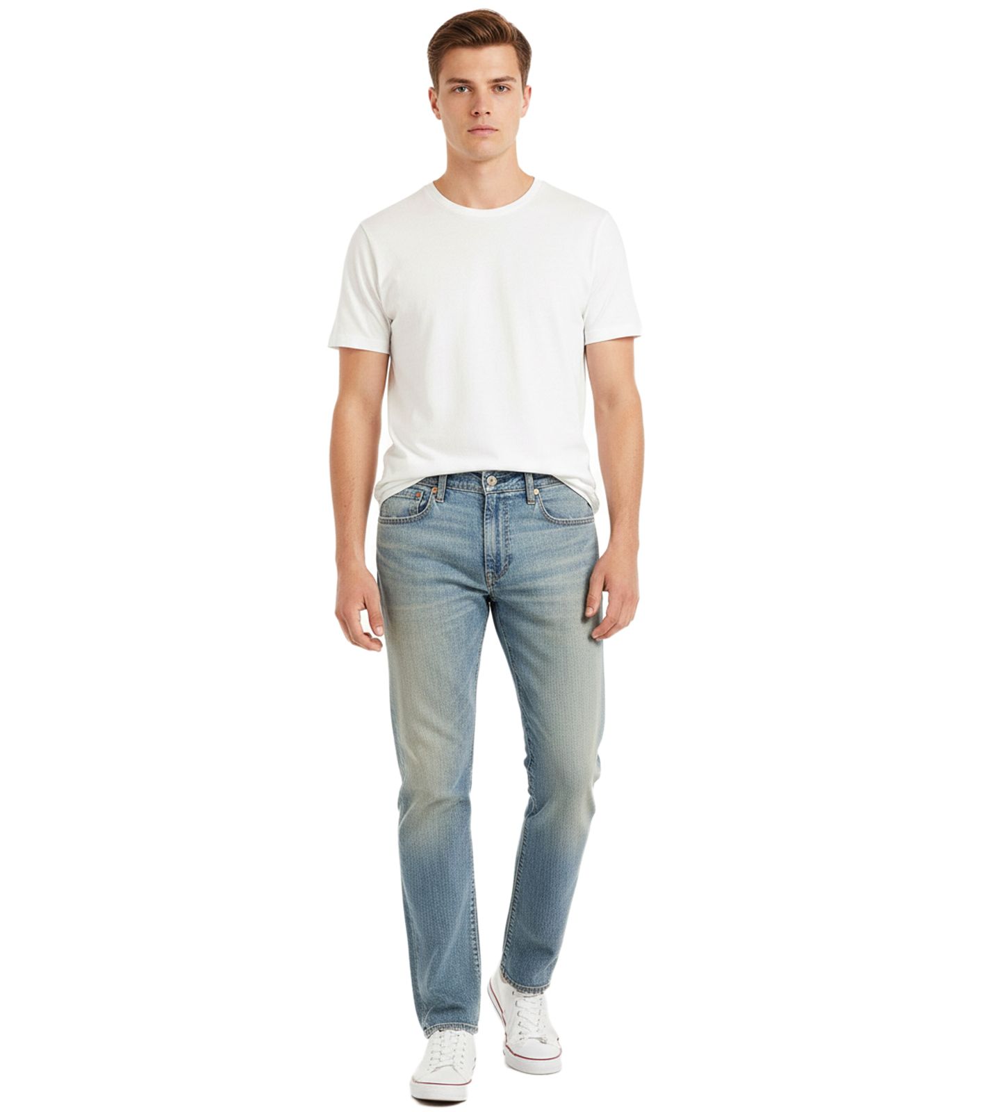 LEVI´S 512 INDIGO Slim-Fit Herren Jeans-Hose schmale Denim-Hose Baumwoll-Hose 28833-1451 Blau