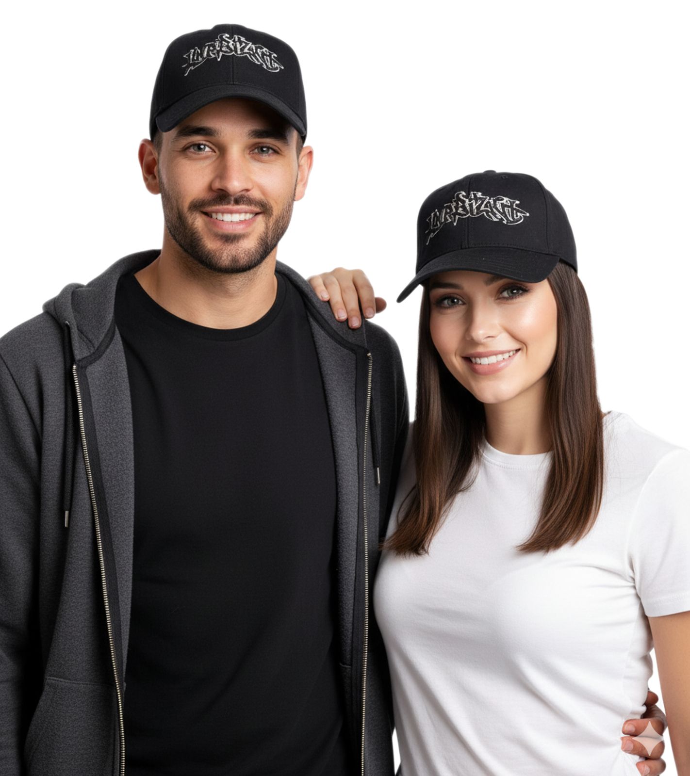 Limp Bizkit Unisex Rap-Rock-Band Trucker-Cap Baseball-Cap mit Logo-Stickerei Baumwoll-Cap Fan-Mütze Schwarz