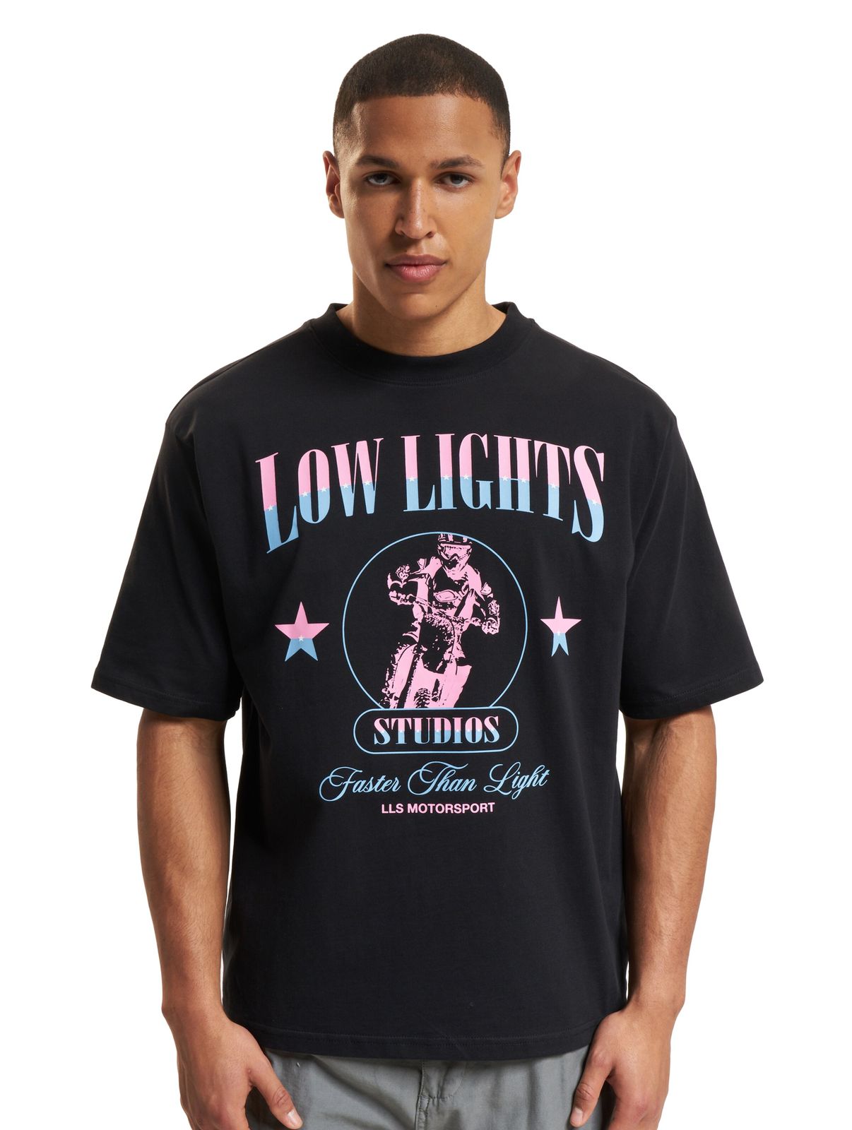 Low Lights Studios Faster Than Light T-Shirt schwarz schwarz