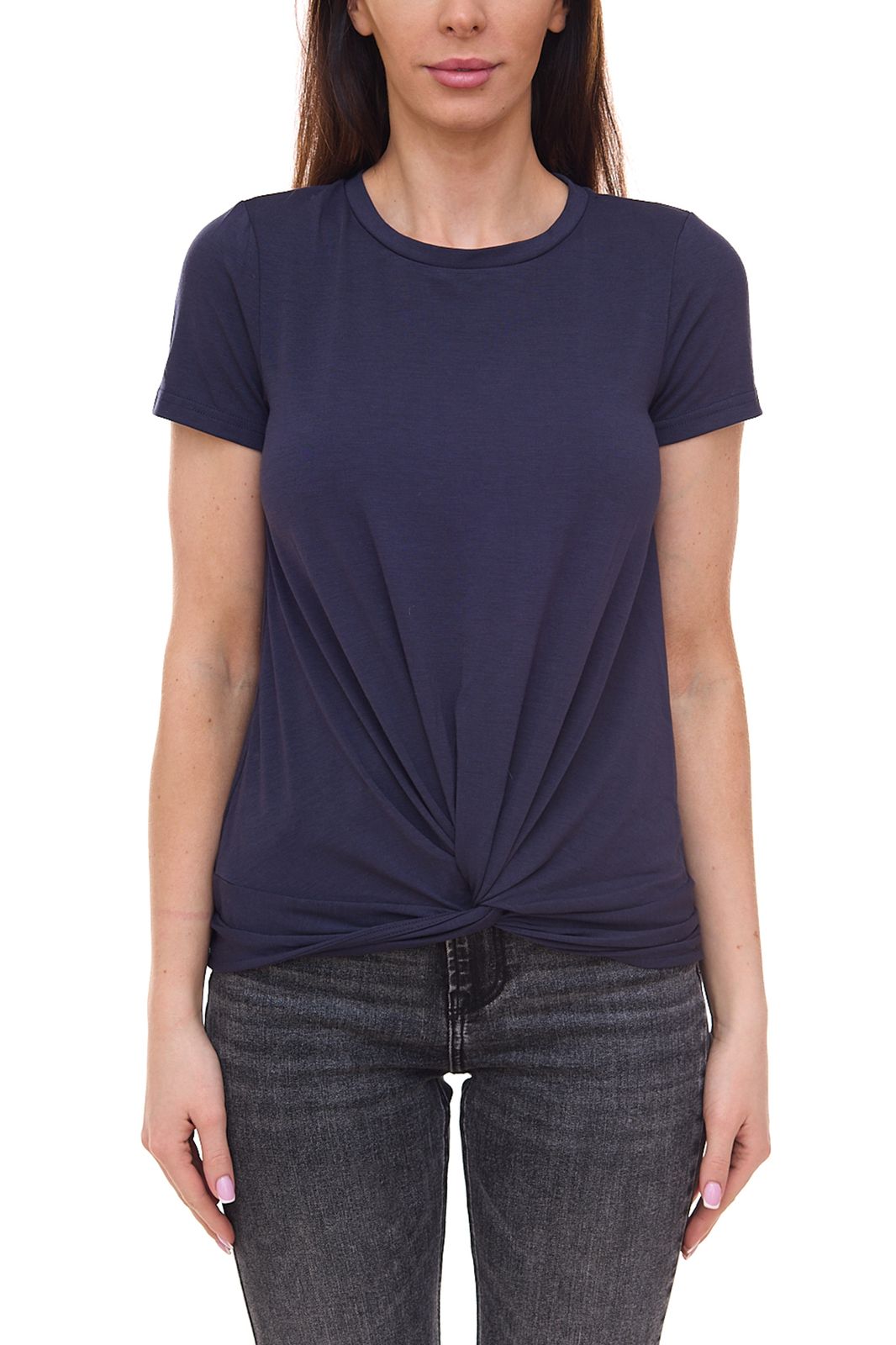 MAMALICIOUS Damen Umstands-Shirt kurzärmliges Sommer-Shirt 36379203 Dunkelblau