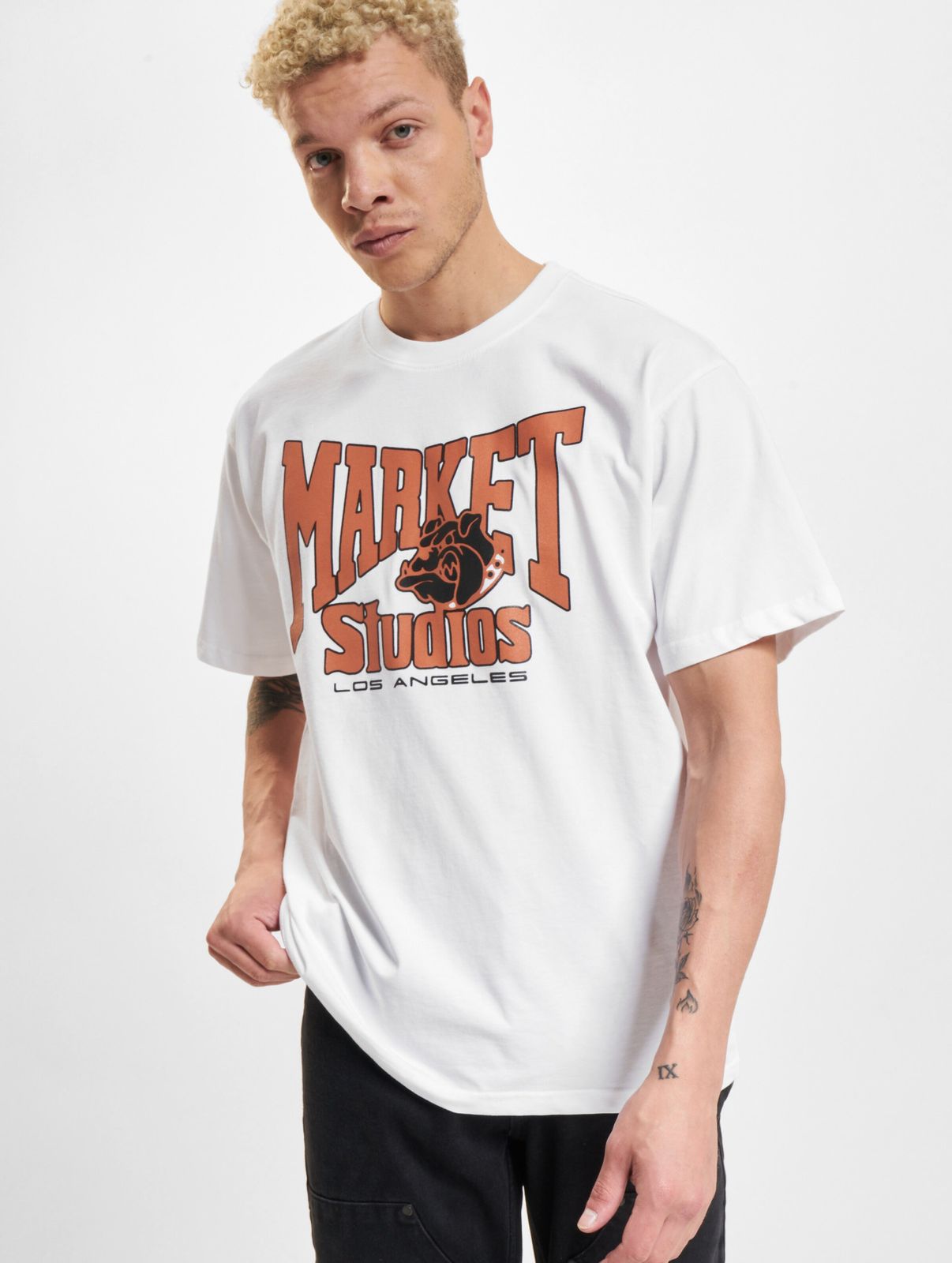 Market Bulldogs T-Shirts weiß