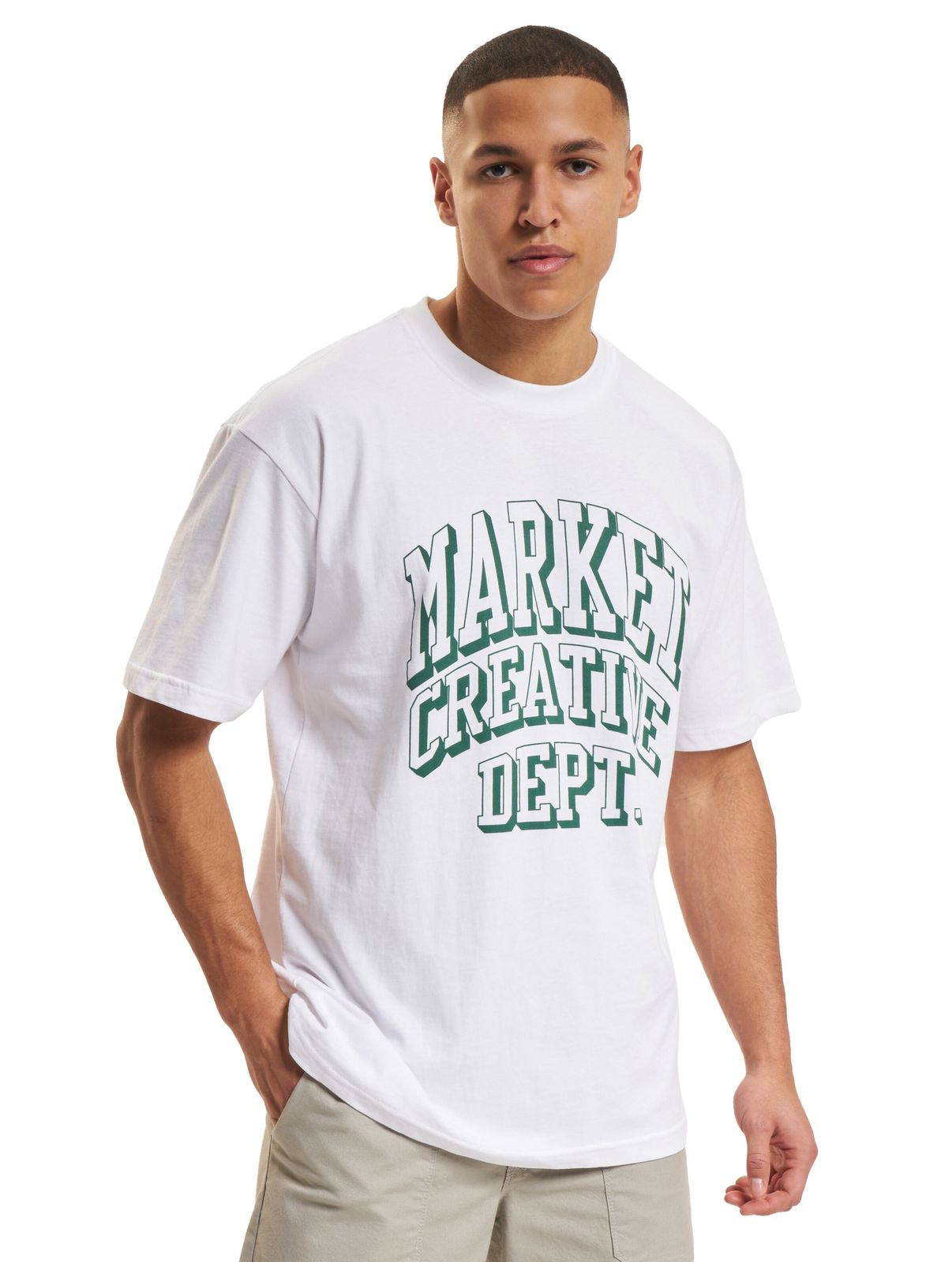 Market Creative Dept Arc T-Shirts weiß