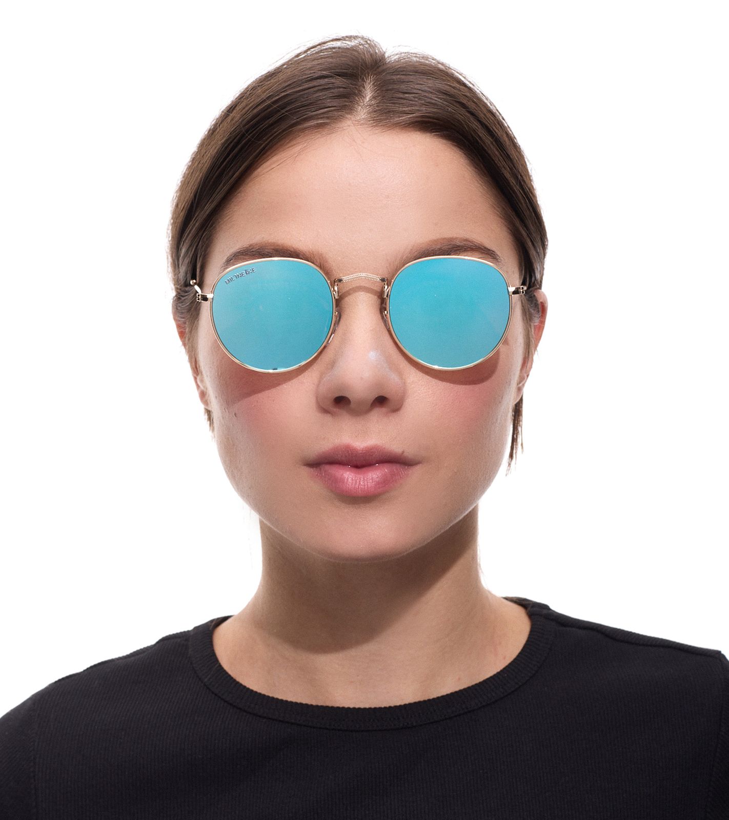 MILLNER Covent Garden Damen Sonnenbrille Polarisiert und Verspiegelt 100% UV 400 Schutz Filterkategorie 3 Urlaubs-Brille 0020105 Gold/Blau