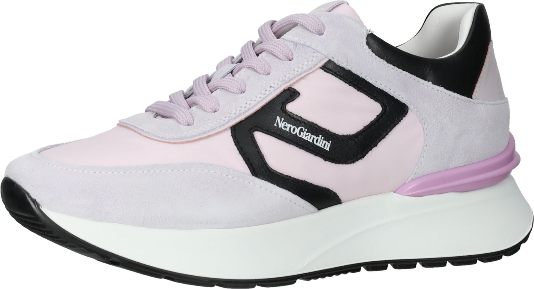 Modische Nero Giardini Sneaker Schnürschuhe für Damen E306440D 604 Rosa