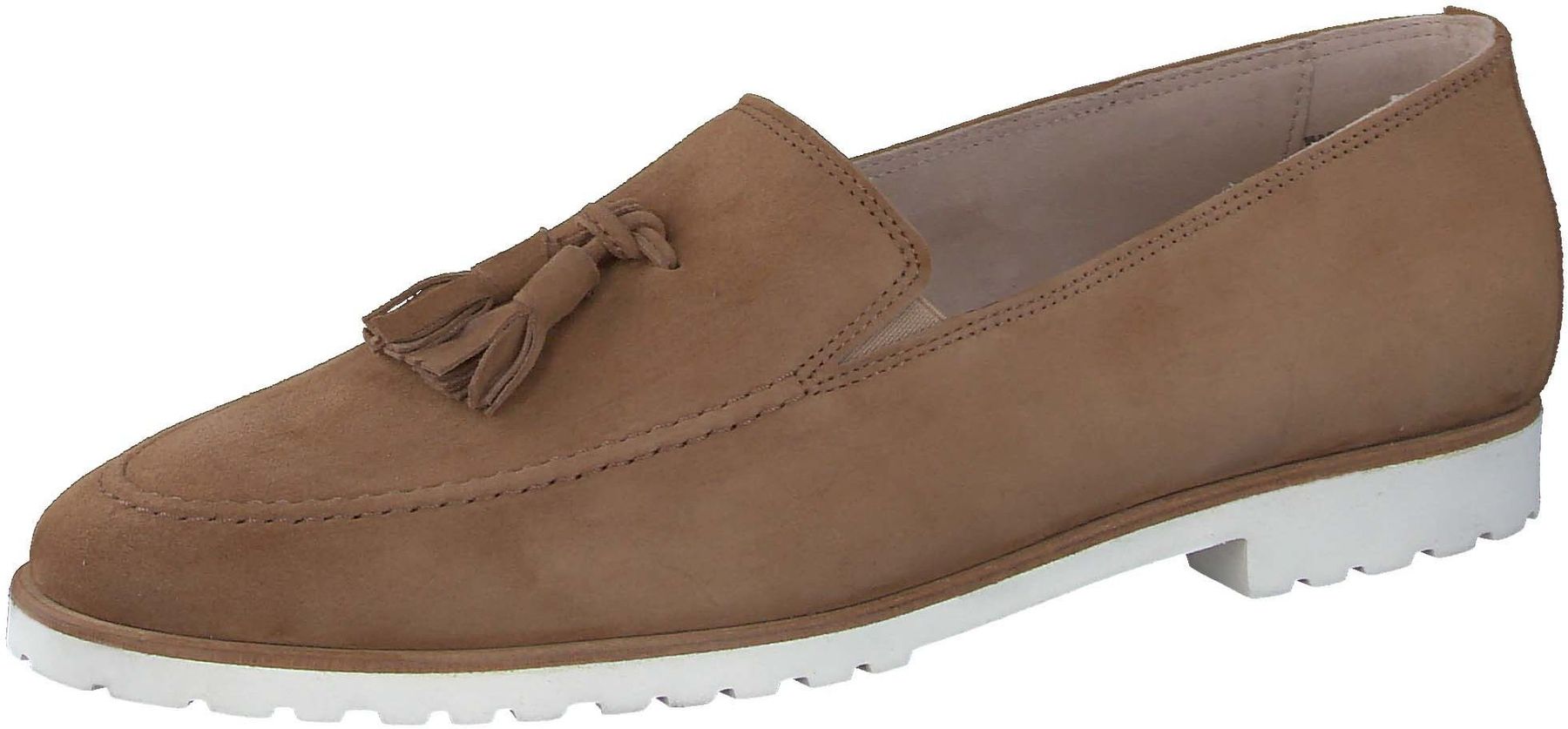 Modische paul green Slipper Schlupfschuhe für Damen 1017-003 Braun