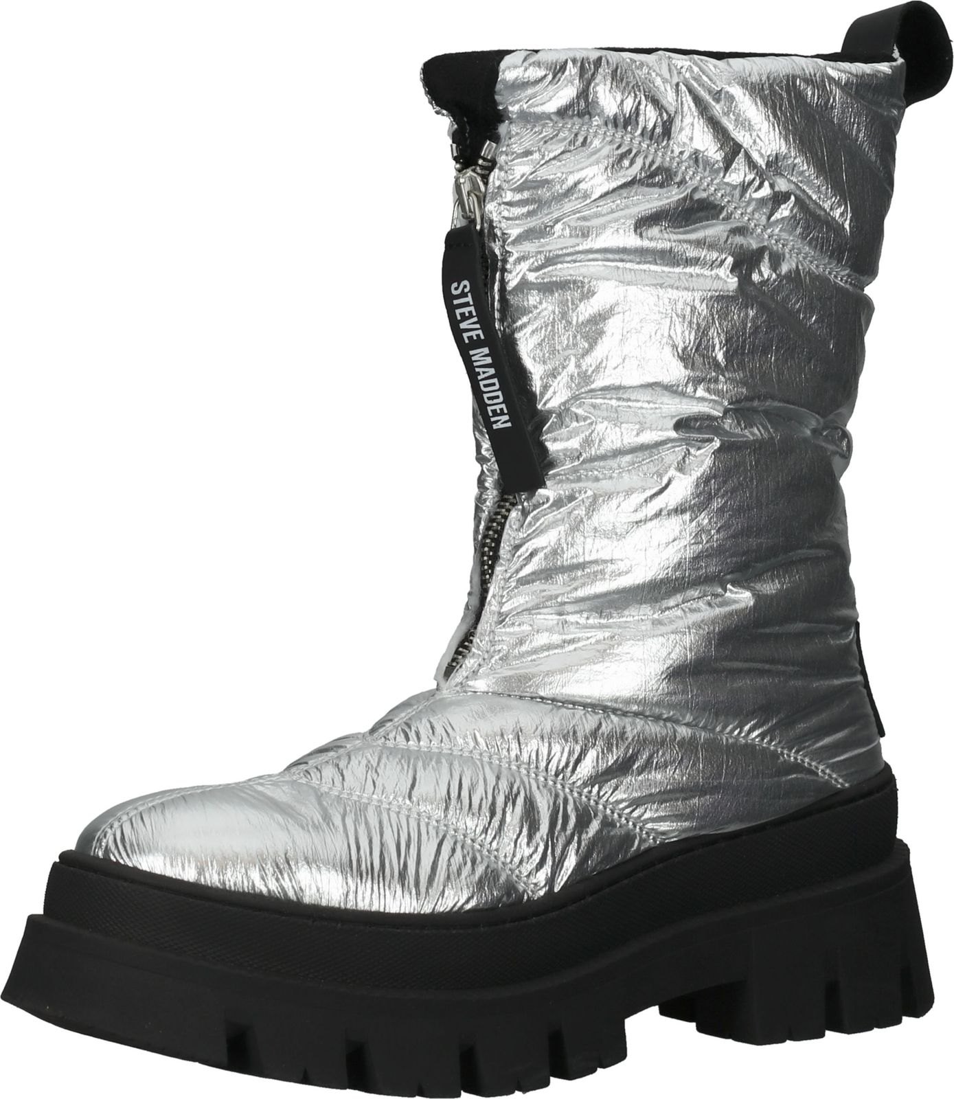 Modische Steve Madden Stiefelette Stiefelette für Damen Savannah SM11002017-751 Silber