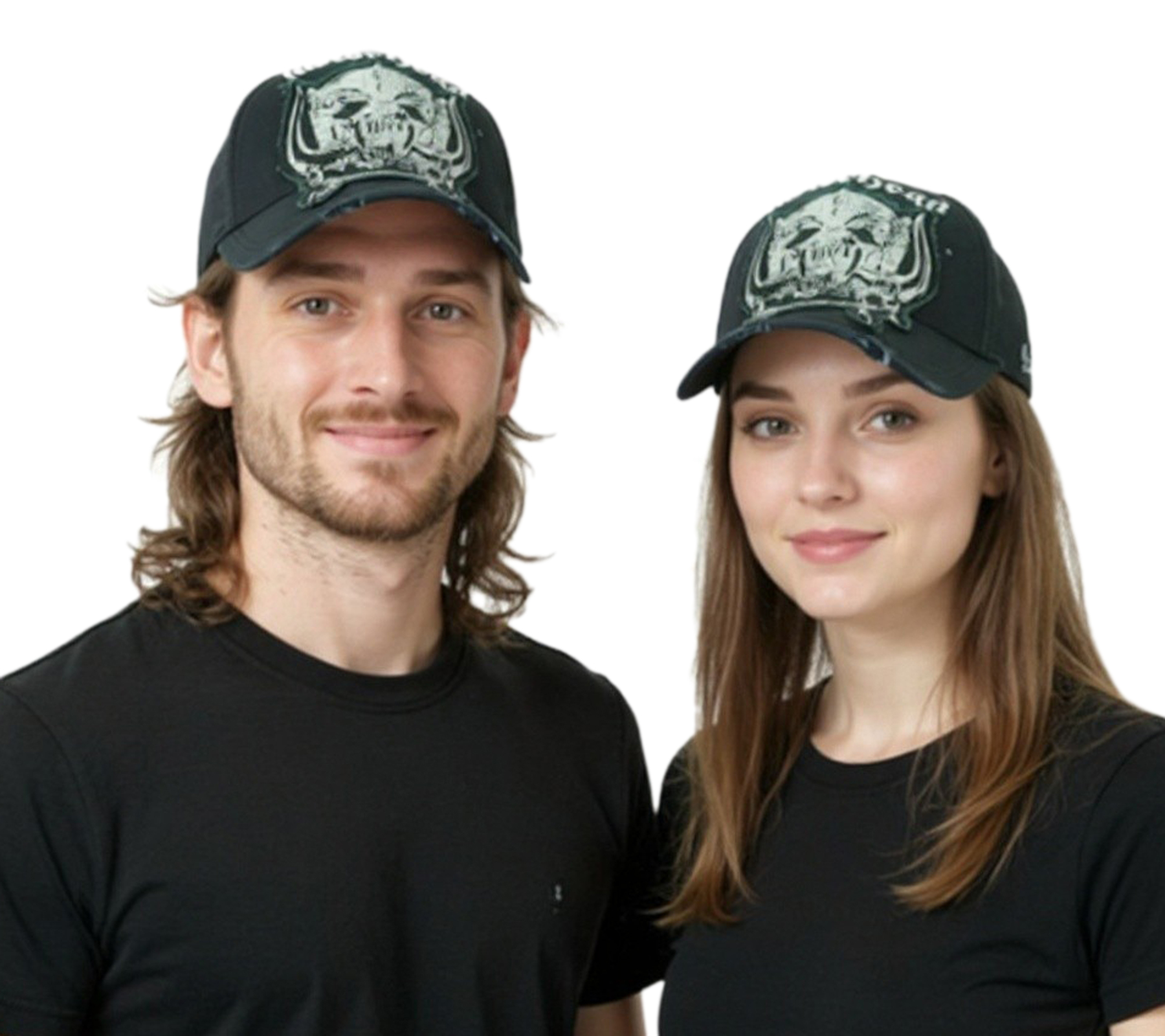 Motörhead Trucker-Cap Baseball-Cap Baumwoll-Cap mit Netzeinsatz Fan-Artikel TC110380MTR Schwarz/Weiß
