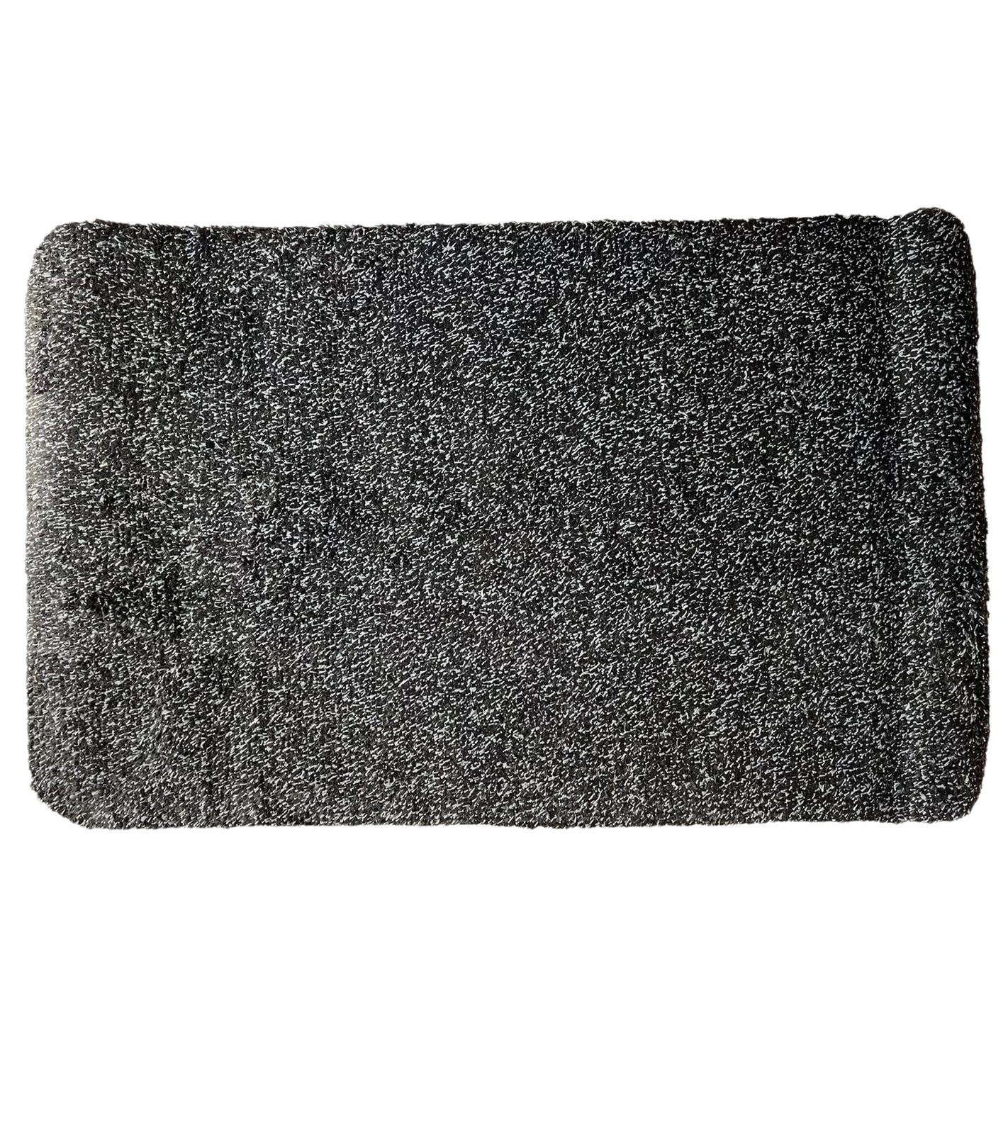 multimat Saugaktivmatte Fuß-Matte weiche Tür-Matte mit rutschfester Rückseite 40x60cm 7901661 Grau