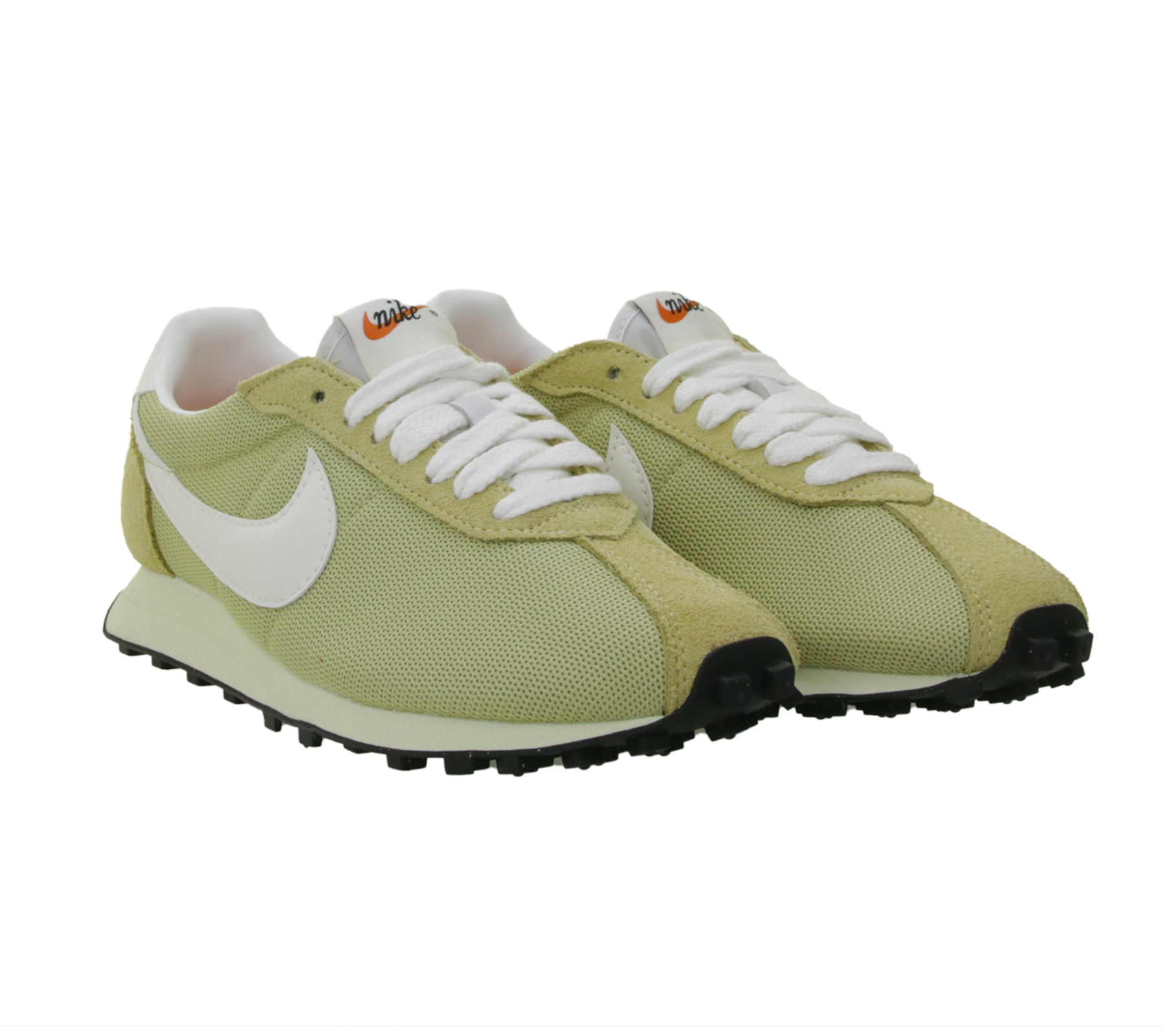 NIKE LD-1000 Damen Low-Top-Sneaker Retro Turnschuhe mit Echtleder Lauf-Schuhe HV3860-783 Beige/Weiß