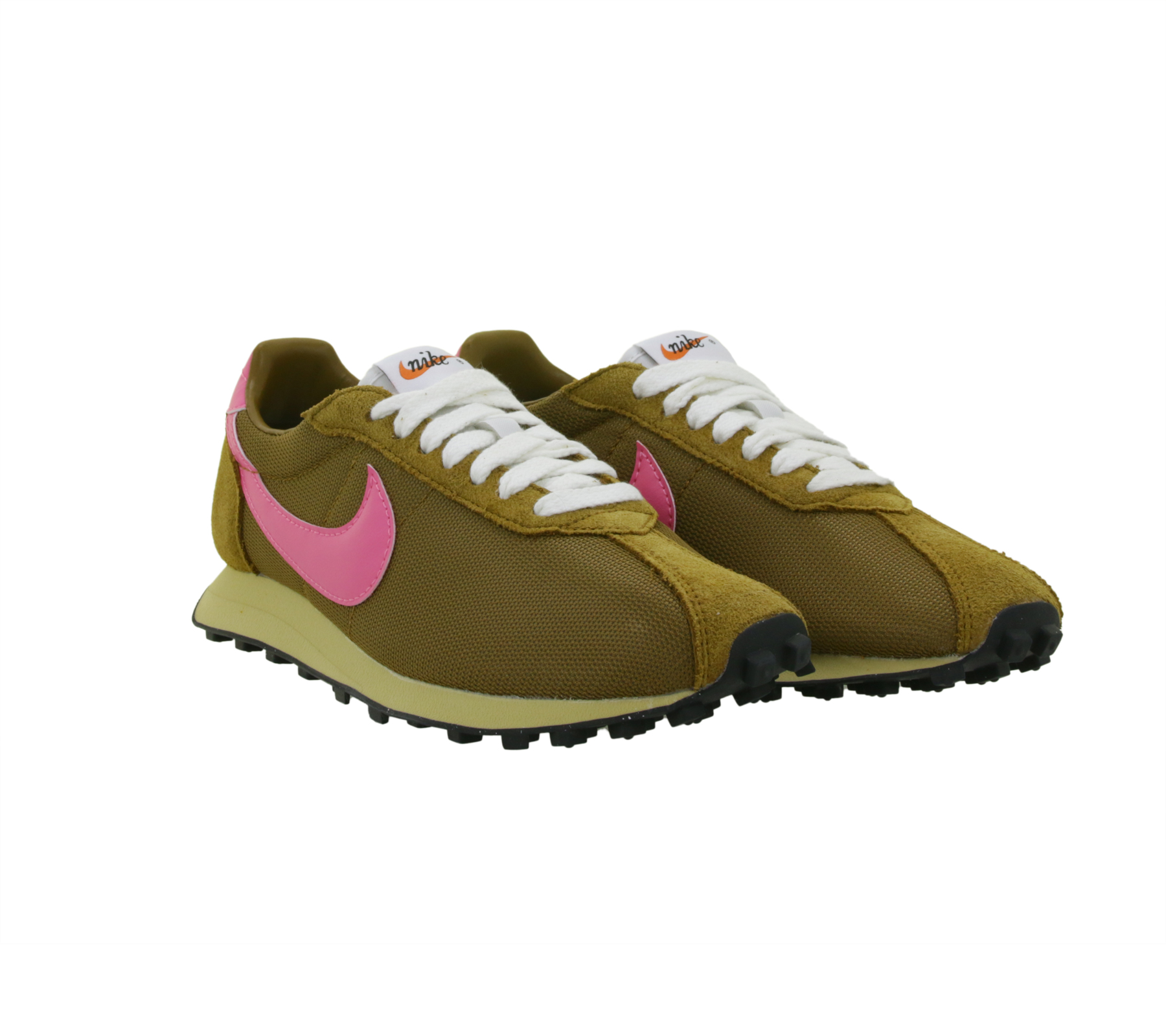 NIKE LD-1000 Herren Low-Top-Sneaker Damen Retro Turnschuhe mit Echtleder Lauf-Schuhe FQ9079 200 Braun/Rosa
