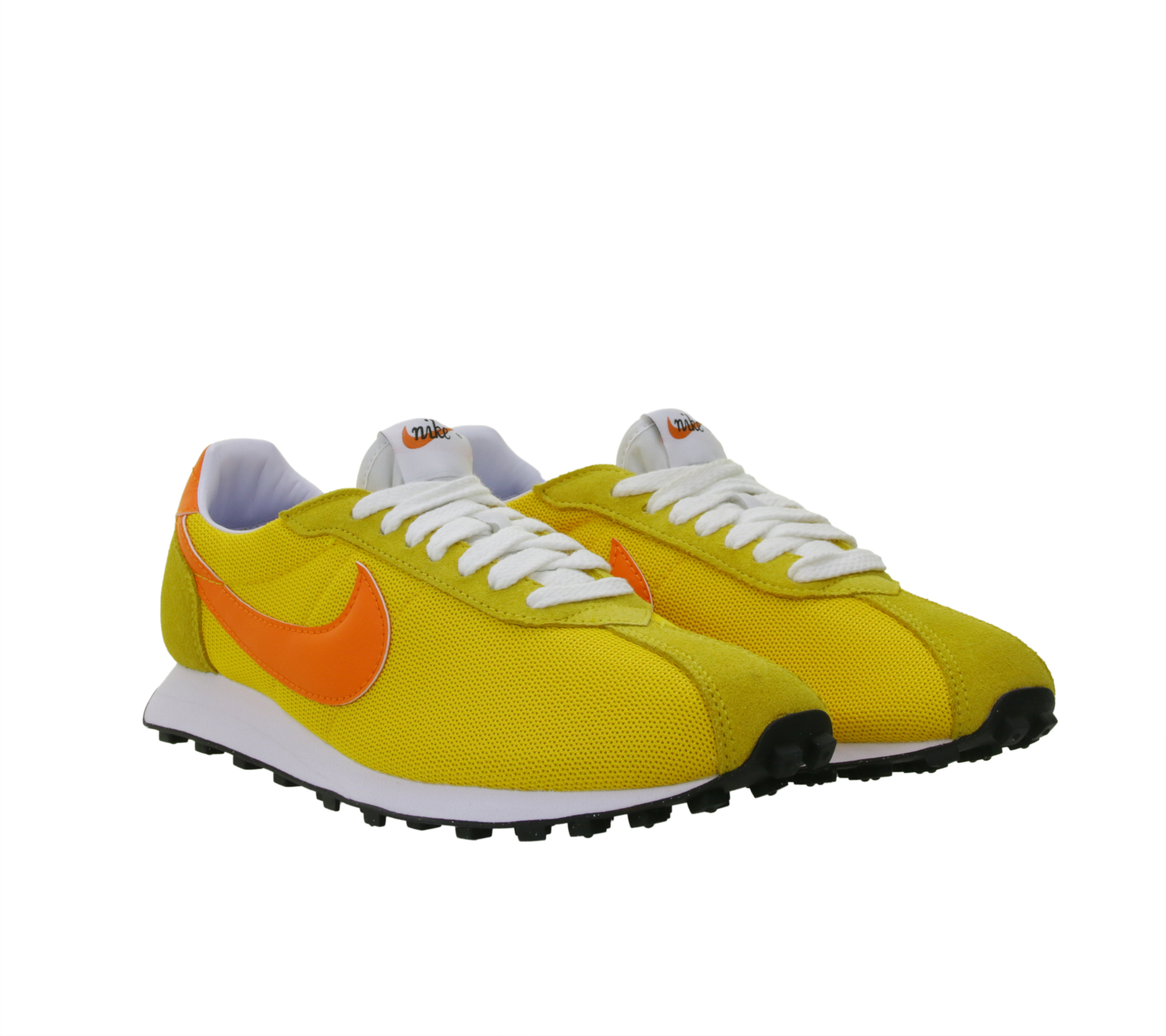 NIKE LD-1000 Herren Low-Top-Sneaker Damen Retro Turnschuhe mit Echtleder Lauf-Schuhe FQ9079 700 Gelb/Orange