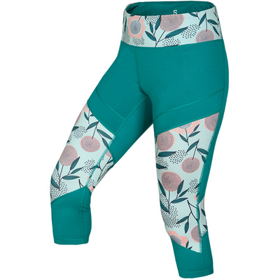 Ocun Damen Yogahosen Rhea 3/4 Tights Grün