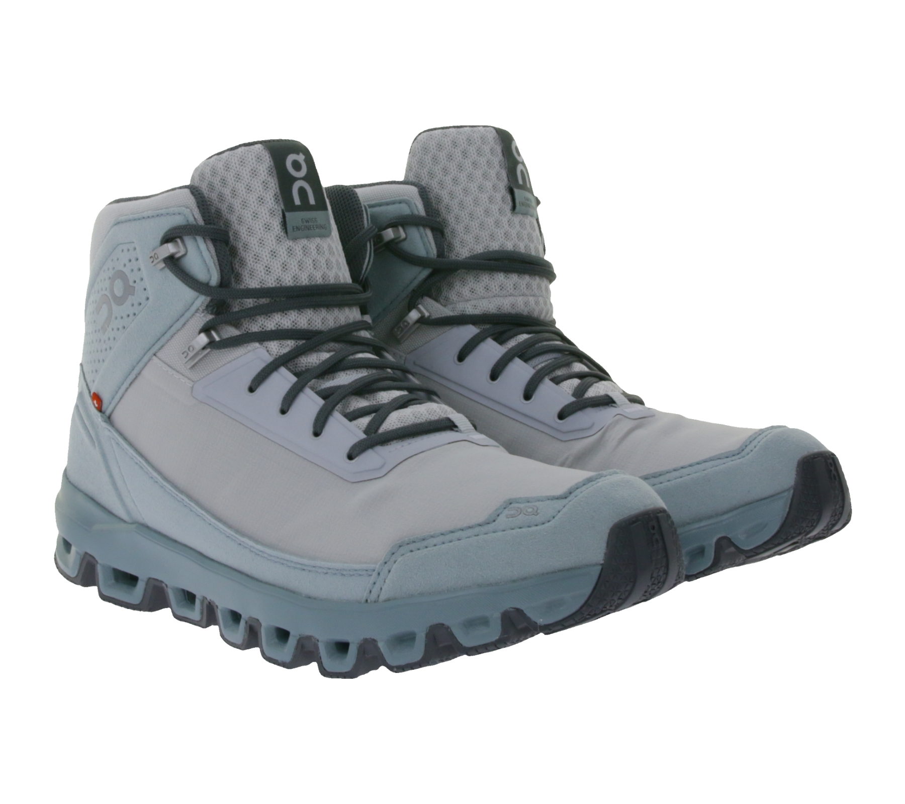 ON Running Cloudridge Damen Wander-Schuhe wasserdichte Trekking-Boots mit CloudTec-Dämpfung Sneaker-Boots 33.99409 Hellblau
