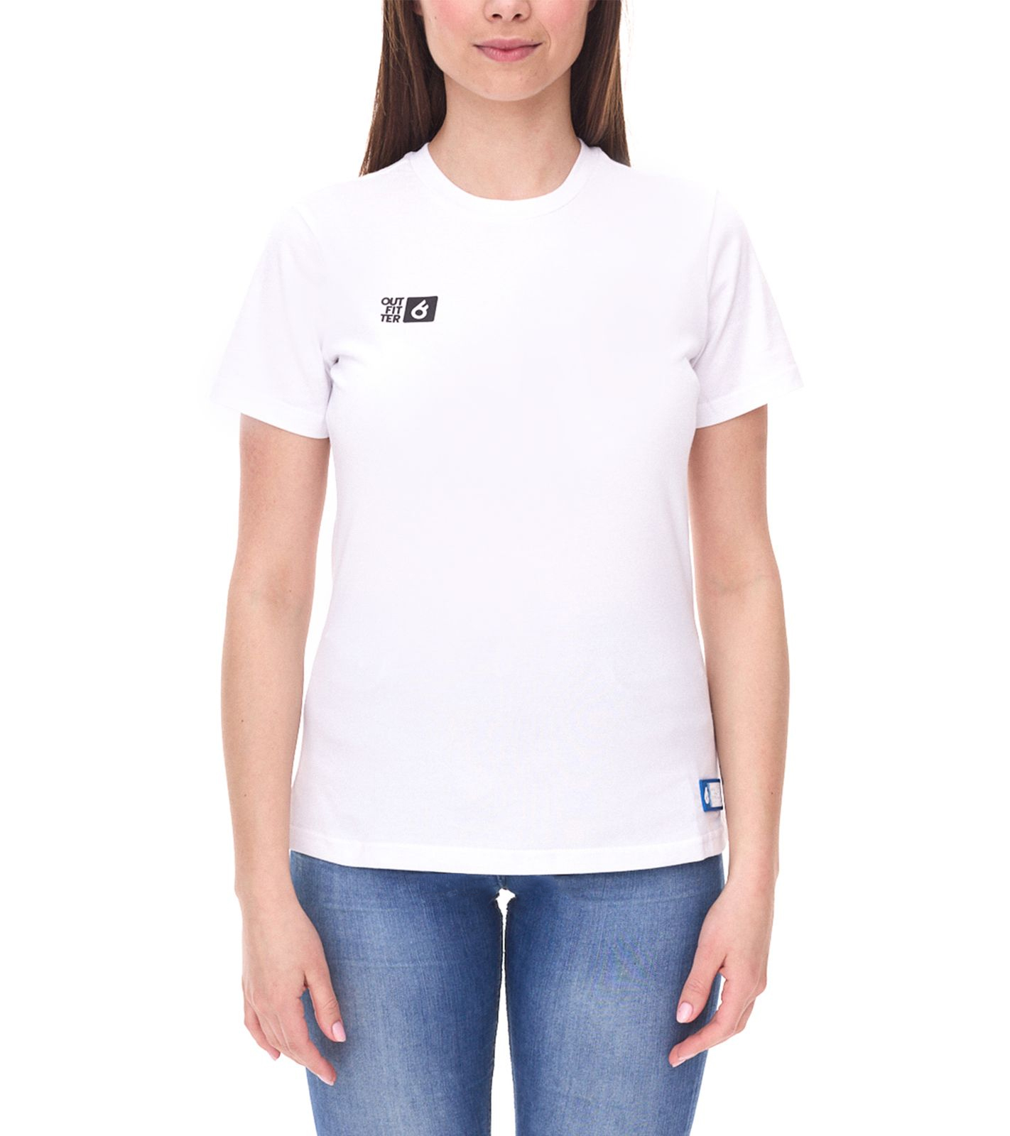 Outfitter OCEAN FABRICS TAHI T-Shirt nachhaltiges Damen Präsentations-Shirt Sommer-Shirt Sport OUT-W-1020-OTW-11 Weiß