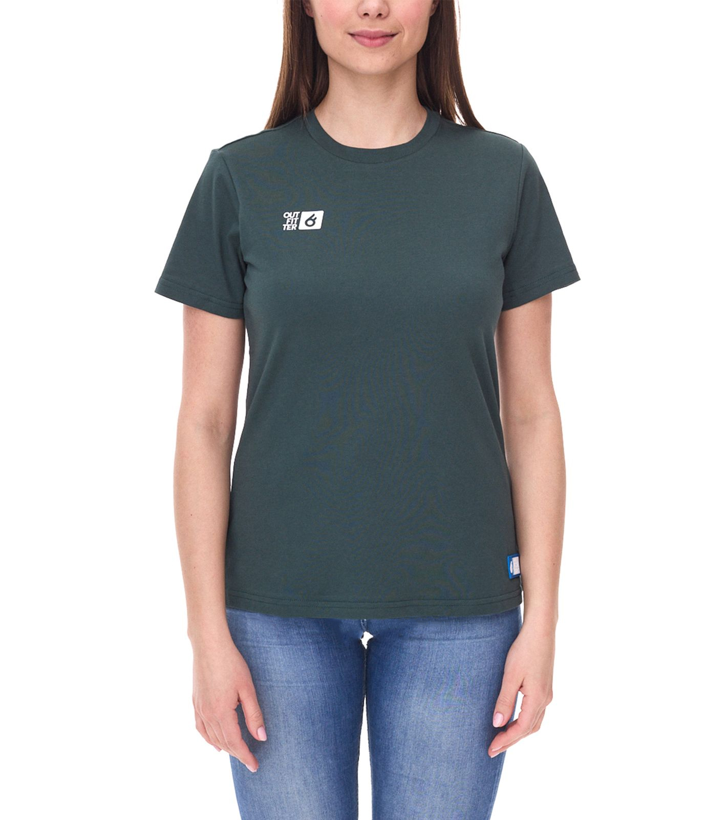 Outfitter OCEAN FABRICS TAHI T-Shirt nachhaltiges Damen Präsentations-Shirt Sommer-Shirt Sport OUT-W-1020-OTW-24 Grün