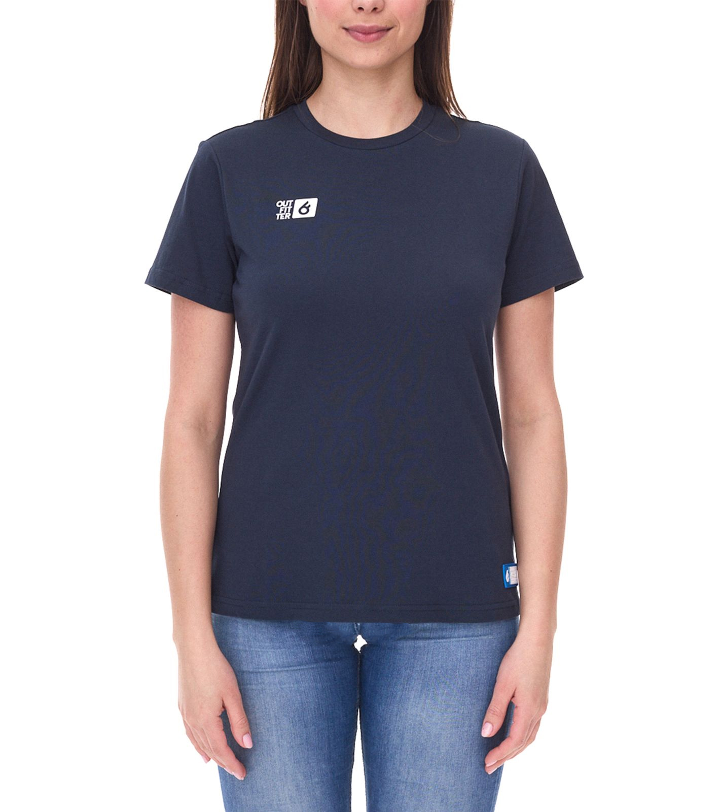 Outfitter OCEAN FABRICS TAHI T-Shirt nachhaltiges Damen Präsentations-Shirt Sommer-Shirt Sport OUT-W-1020-OTW-42 Dunkelblau