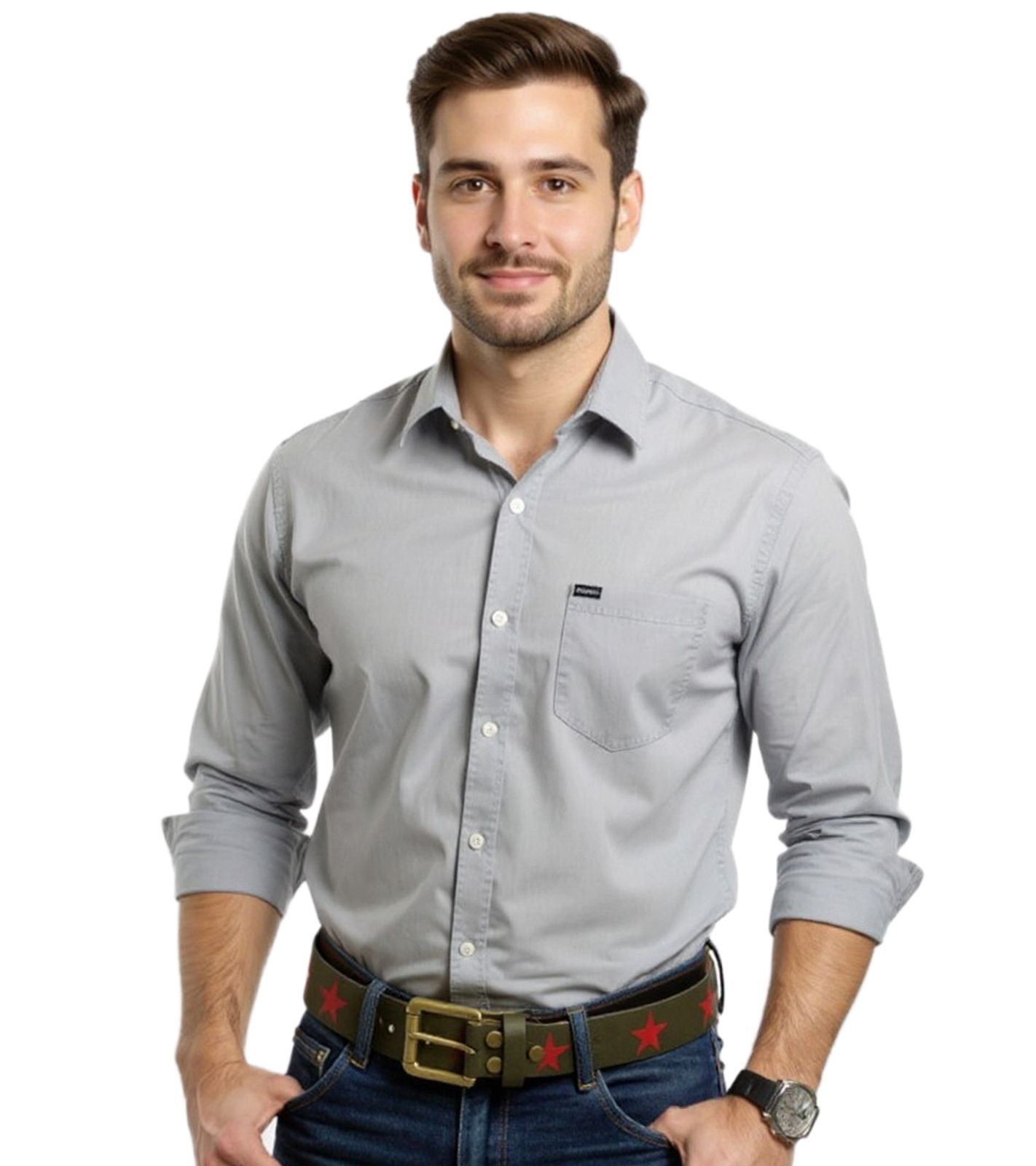 Rage Against the Machine Gürtel für Damen oder Herren stylischer Leder-Gürtel Freizeit-Gürtel BT102814RAT4 Braun