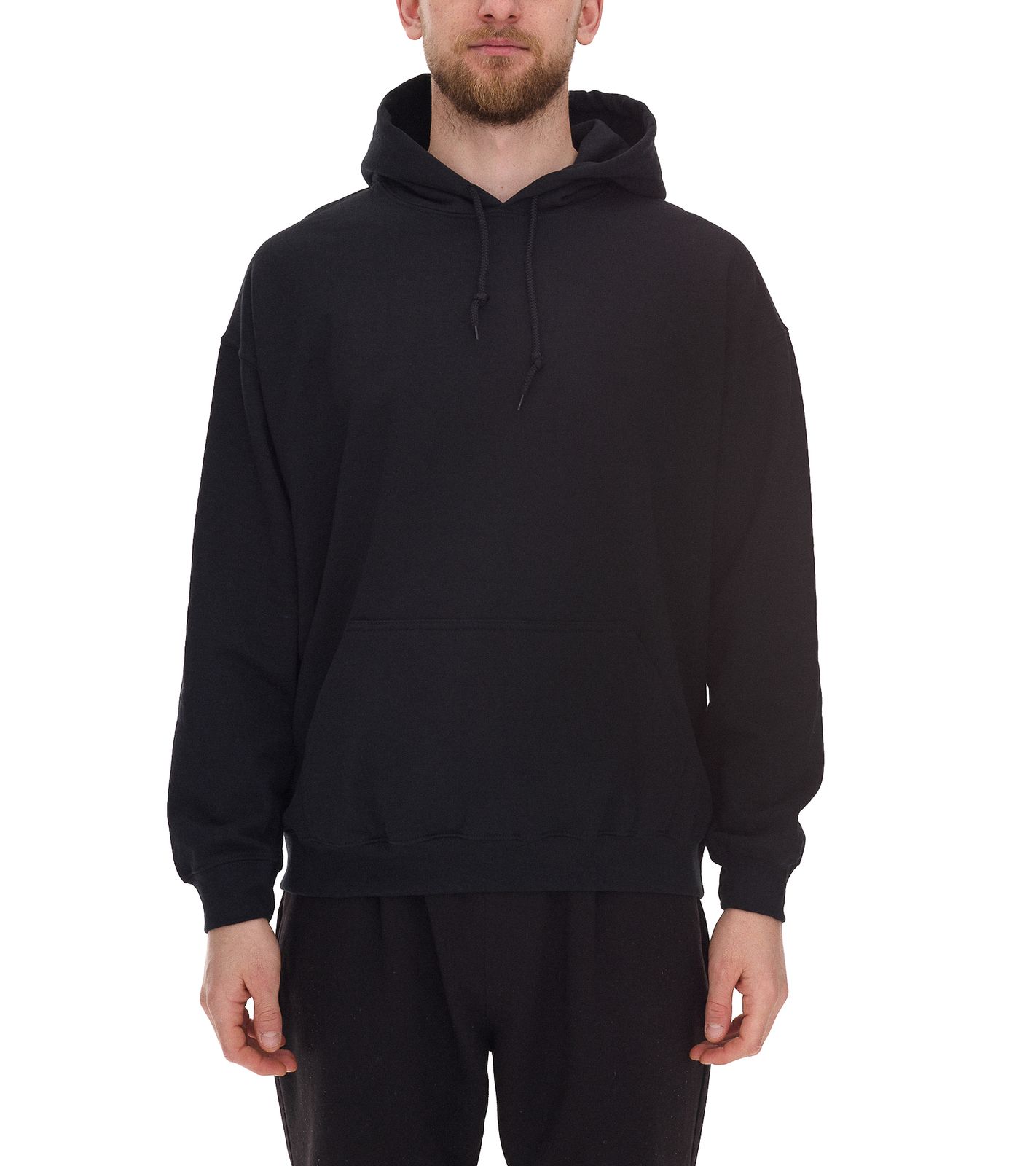 RE:COVERED X Jurassic Park Herren Kapuzen-Pullover mit "T-Rex 1993 Vintage"-Print Hoodie MMUNV2456 Schwarz