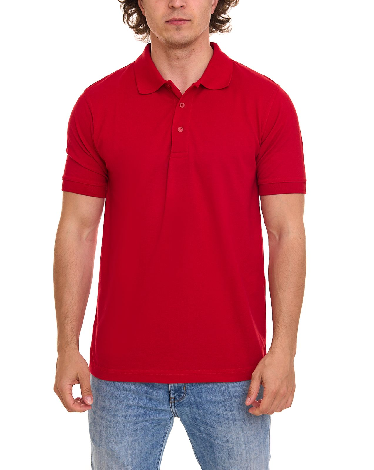 Regatta Professional Herren Polo-Hemd mit Baumwolle nachhaltiges Poloshirt TRS143 42D Rot