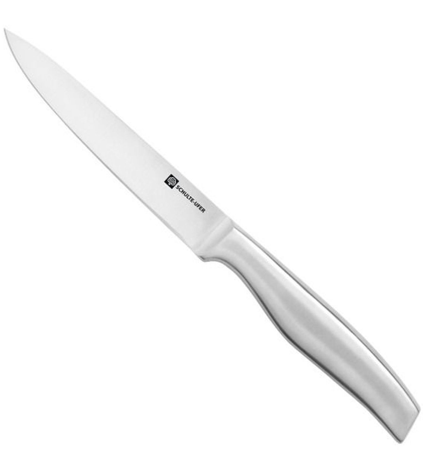 SCHULTE-UFER Pro Series Allround-Küchenmesser 12cm aus Edelstahl multifunktionales Universal-Küchenmesser 1101202 Silber