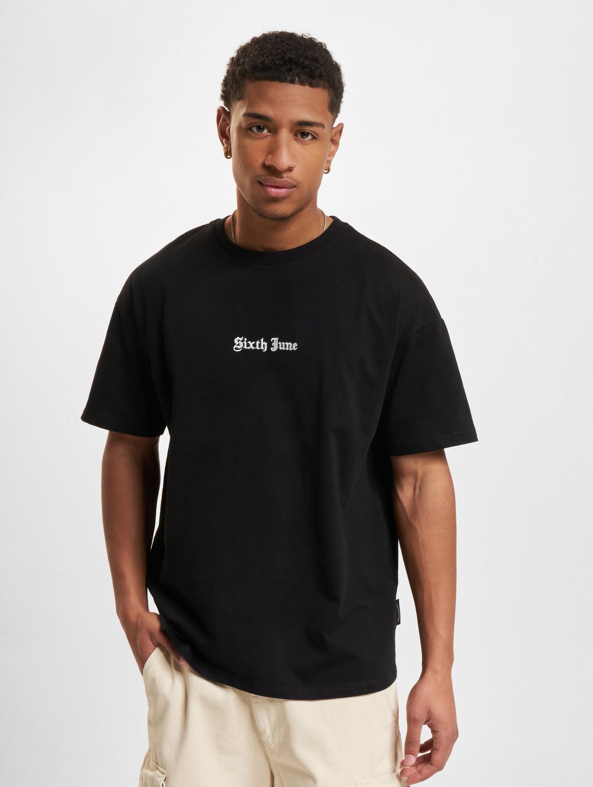 Sixth June Crew T-Shirts schwarz
