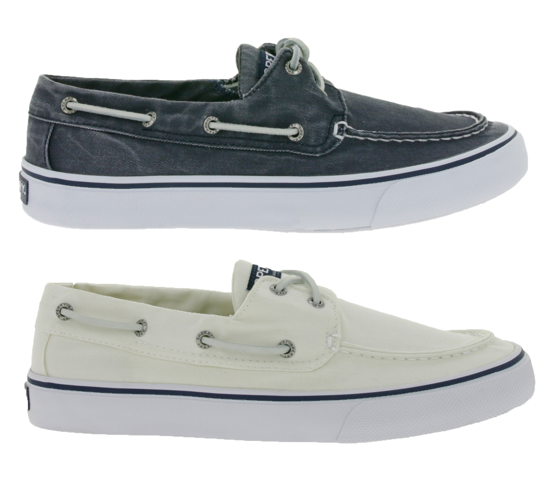 SPERRY Bahama II SW Herren Bootsschuhe Leinen-Schuhe in verschiedenen Farben