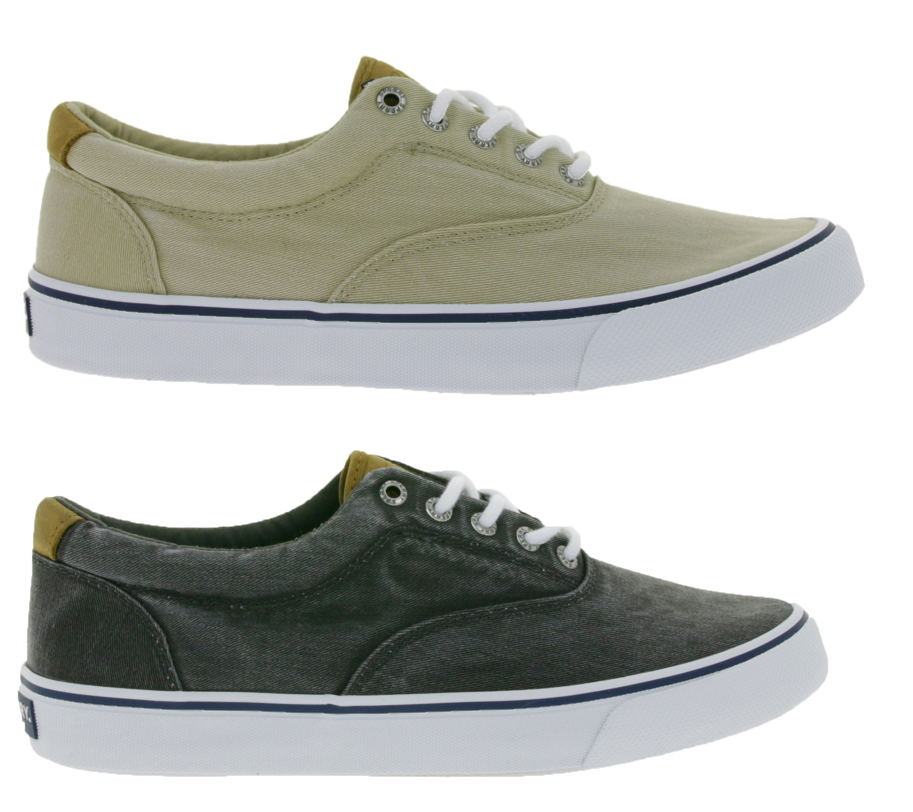 SPERRY Bahama Striper II Cvo SW Herren Leinen-Sneaker mit Wave-Siping-Technologie in verschiedenen Farben