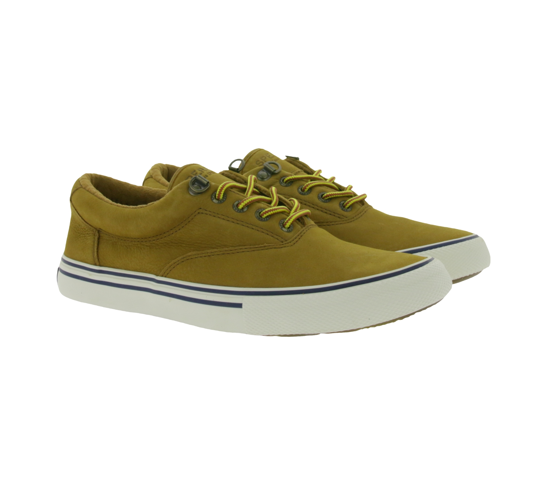 SPERRY Striper Storm CVO Sneaker für Herren Echtleder mit Wechselfußbett STS19852 Braun