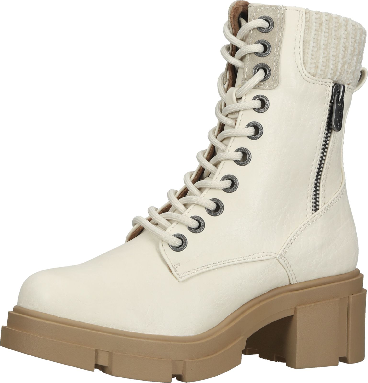 Sportliche Blowfish Stiefelette Schnürschuhe für Damen BF9657E 296 Beige