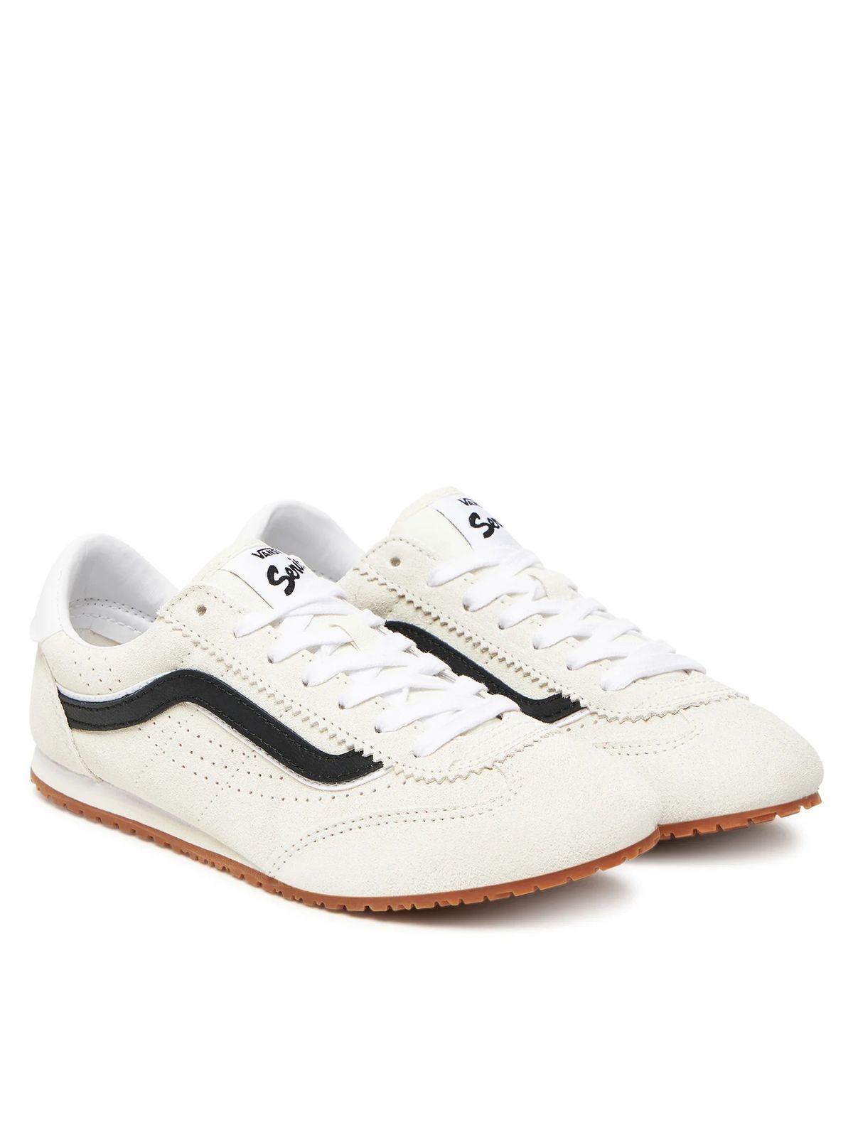 Sportliche Vans Super Lowpro Unisex Sneaker VN000D83-06087 Weiß