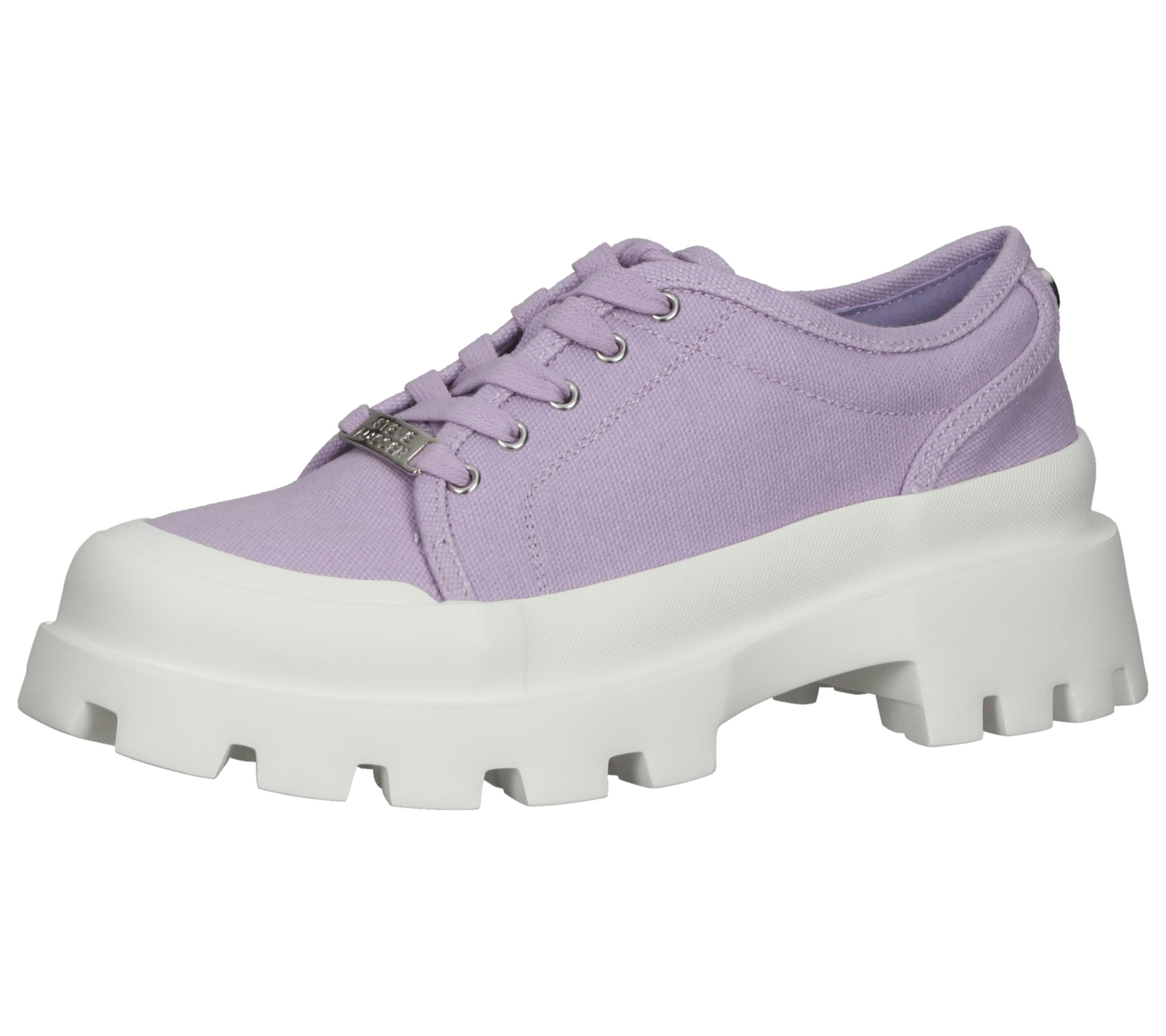 STEVE MADDEN Mt Fuji Damen Sneaker Plateau-Turnschuhe Canvas SM11001840-04004-56P Lila
