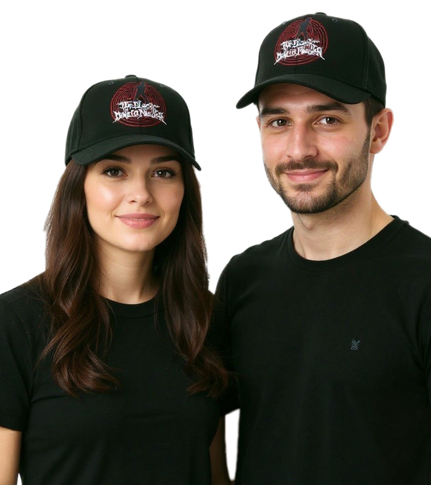 THE BLACK DAHLIA MURDER Death-Metal-Band Baumwoll-Cap mit Logo-Stickerei Fan-Artikel TC107572BDM Schwarz