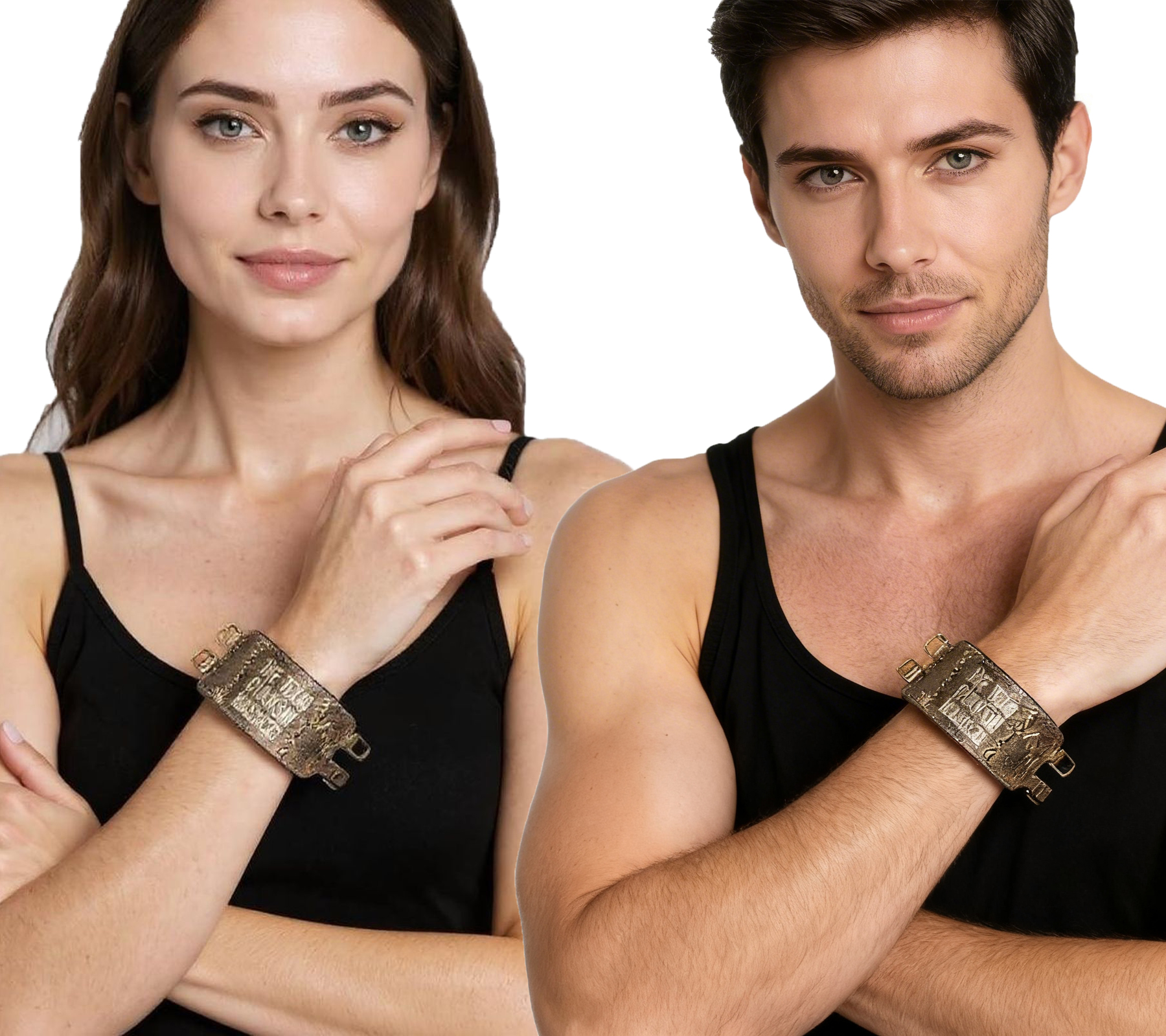 The Texas Chainsaw Massacre Armband mit Schriftzug Fan-Artikel Arm-Schmuck WB104750TCM3 Braun