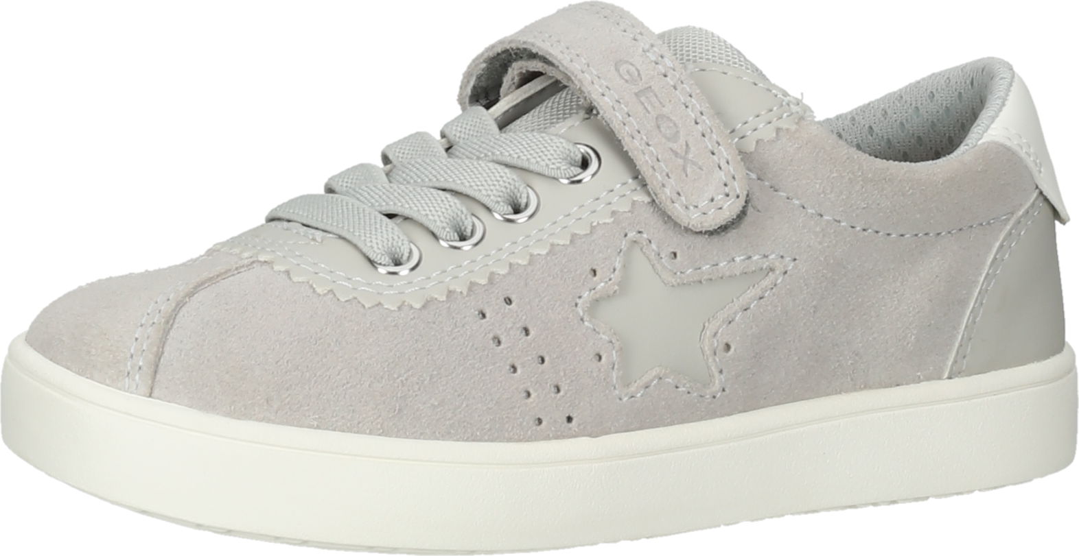 Trendige GEOX Sneaker Sneaker für Unisex - Kinder J35EUA 022BC C1010 Grau