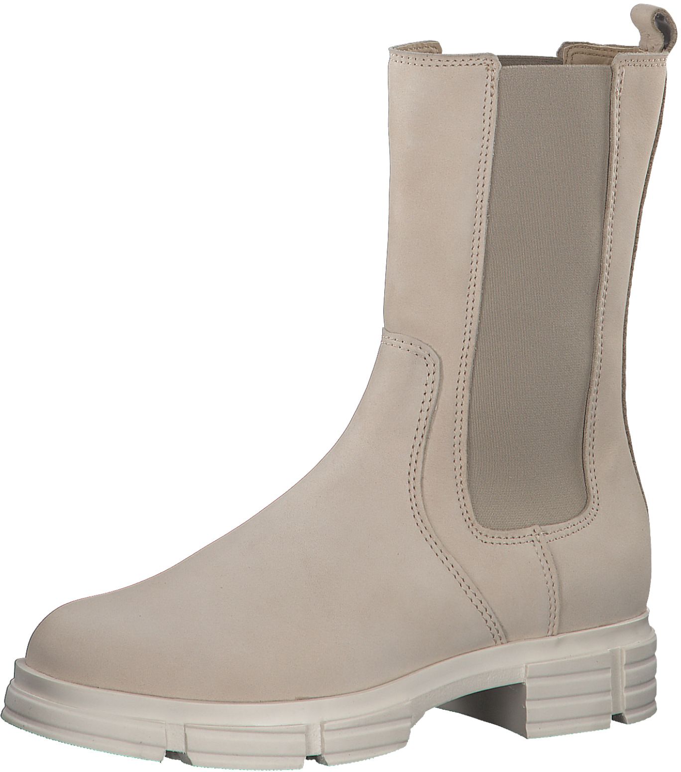 Trendige s.Oliver Stiefelette Schlupfschuhe für Damen 5-5-25488-29 407 Beige