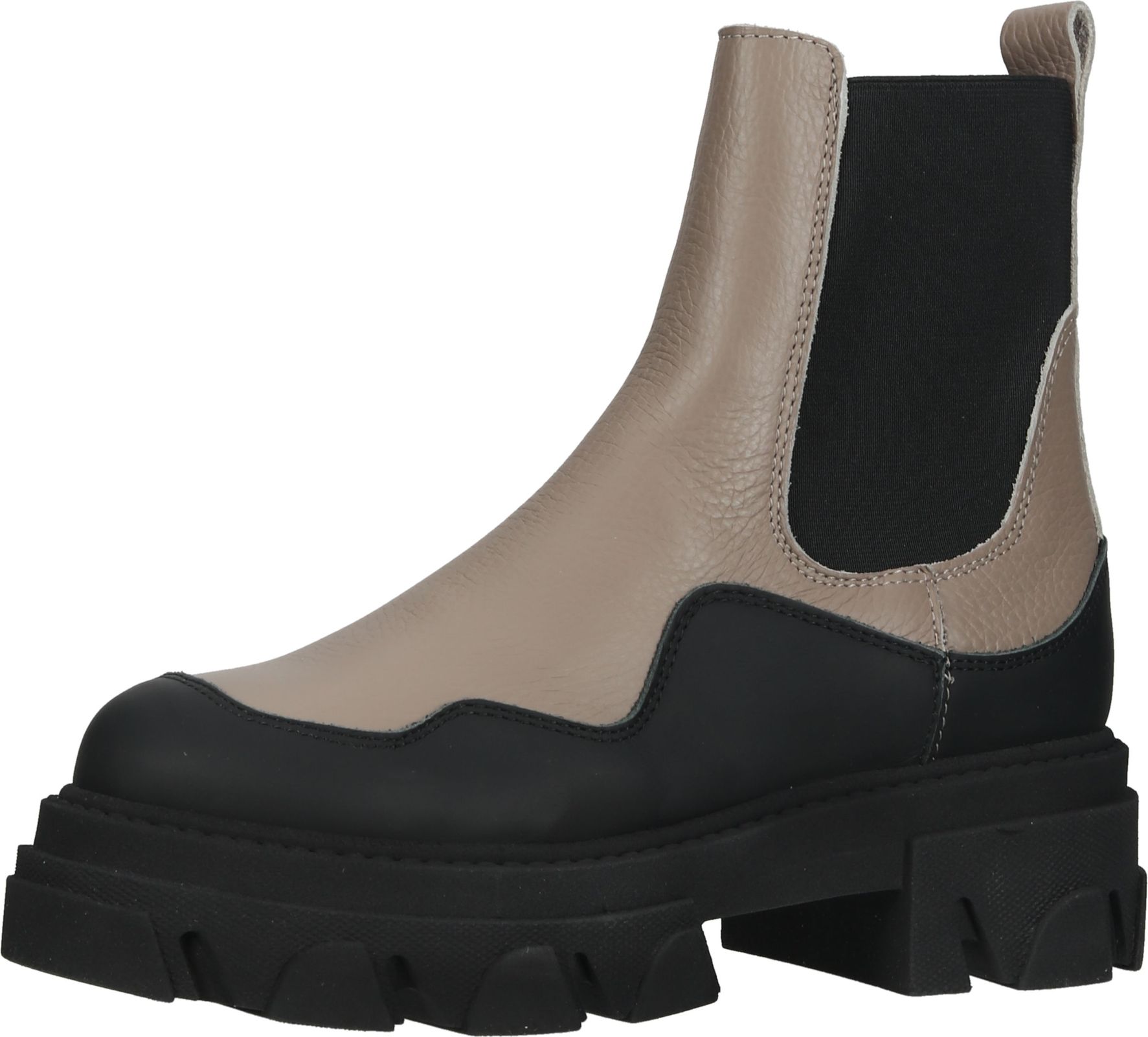 Trendige Steve Madden Stiefelette Schlupfschuhe für Damen Merilyn SM11001689-GRB Schwarz