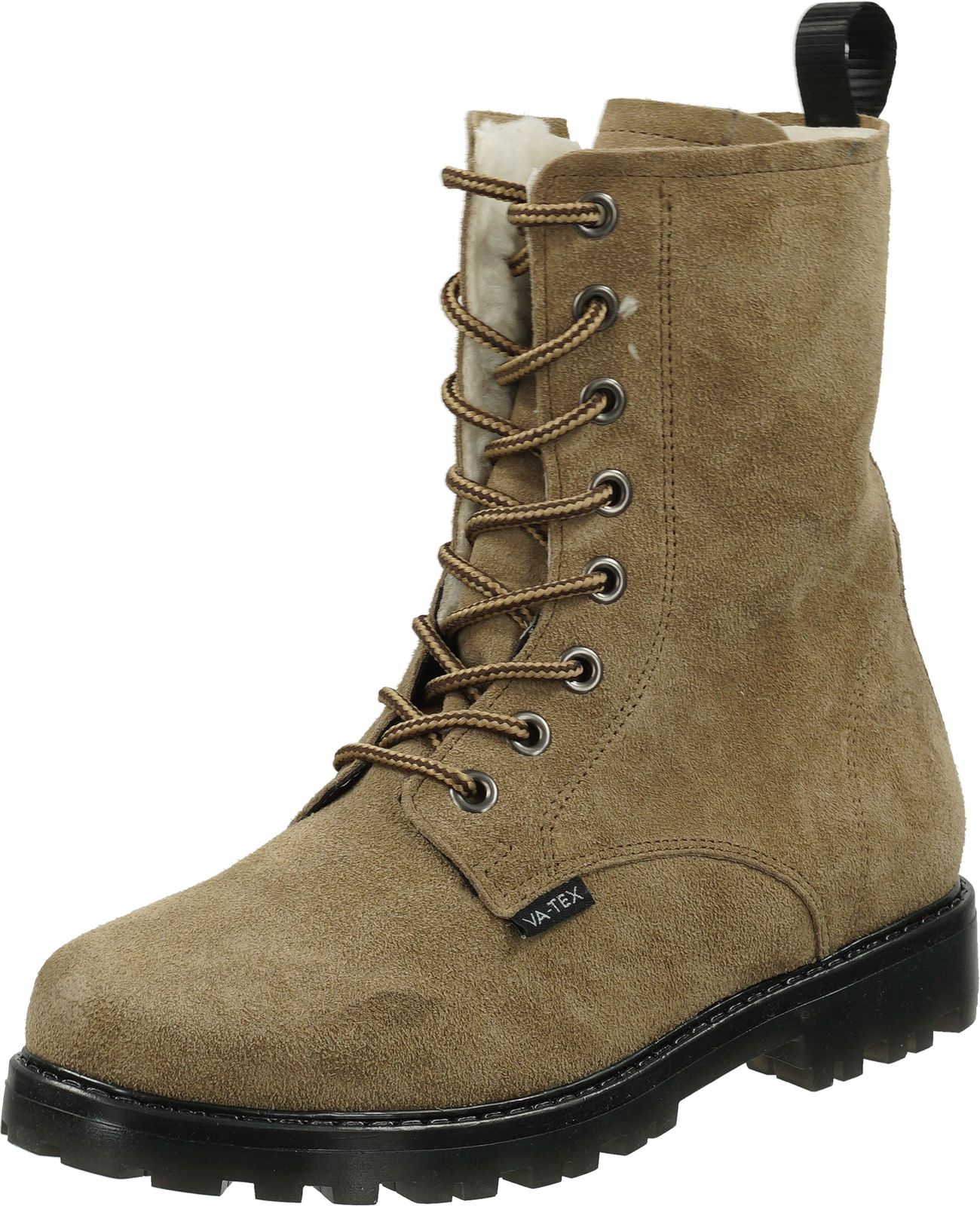 Trendige VADO Stiefelette Schnürschuhe für Mädchen 85212-5202 208 Grau