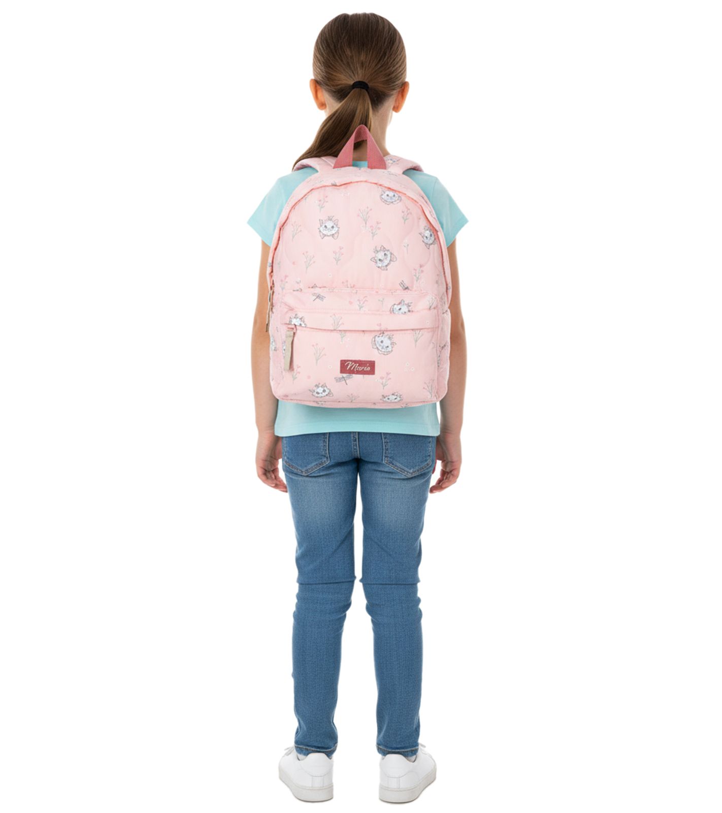 VADOBAG Disney Kinder Rucksack für Mädchen mit süßem Marie-Motiv Kindergarten-Rucksack 8L 770-00463 Rosa