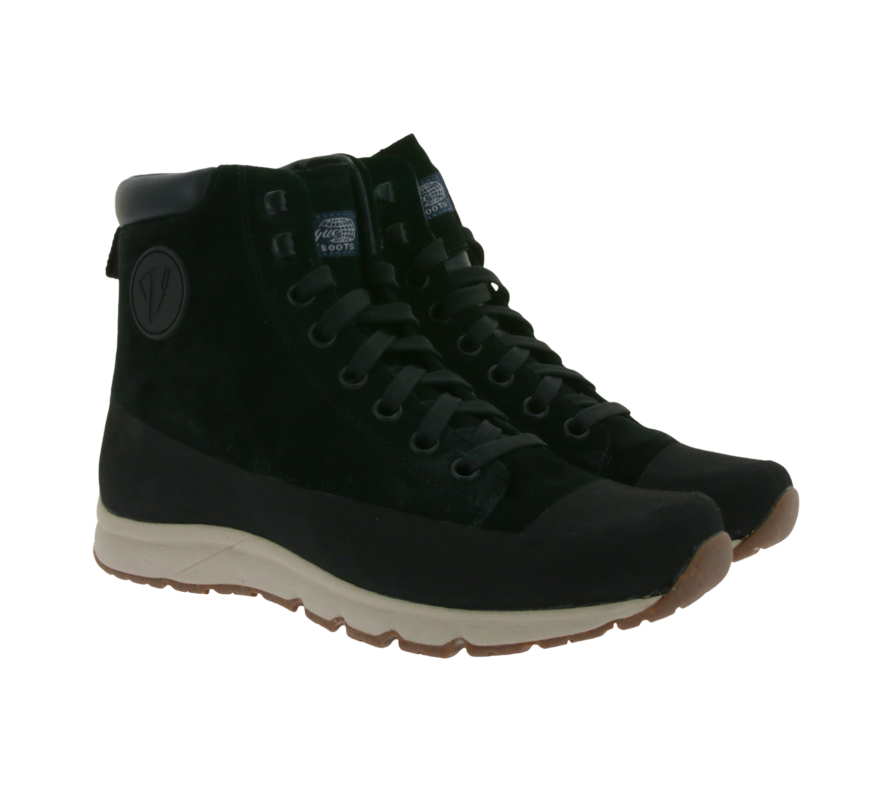 VASQUE Ascender Unisex Wander-Schuhe mit Vibram Sohle nachhaltige Trekking-Schuhe mit Echtleder 07454M-7454 Schwarz