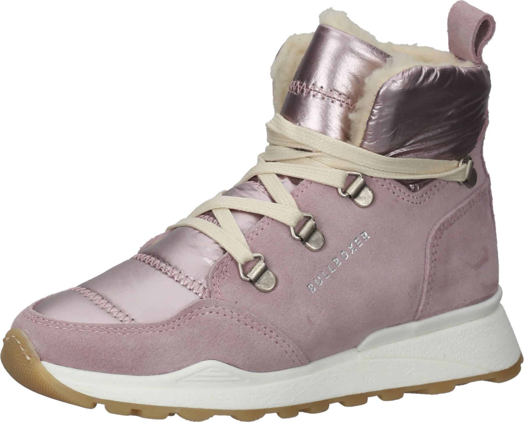Vielseitige BULLBOXER Sneaker Schnürschuhe für Mädchen AEX503E6C LILCK Pink