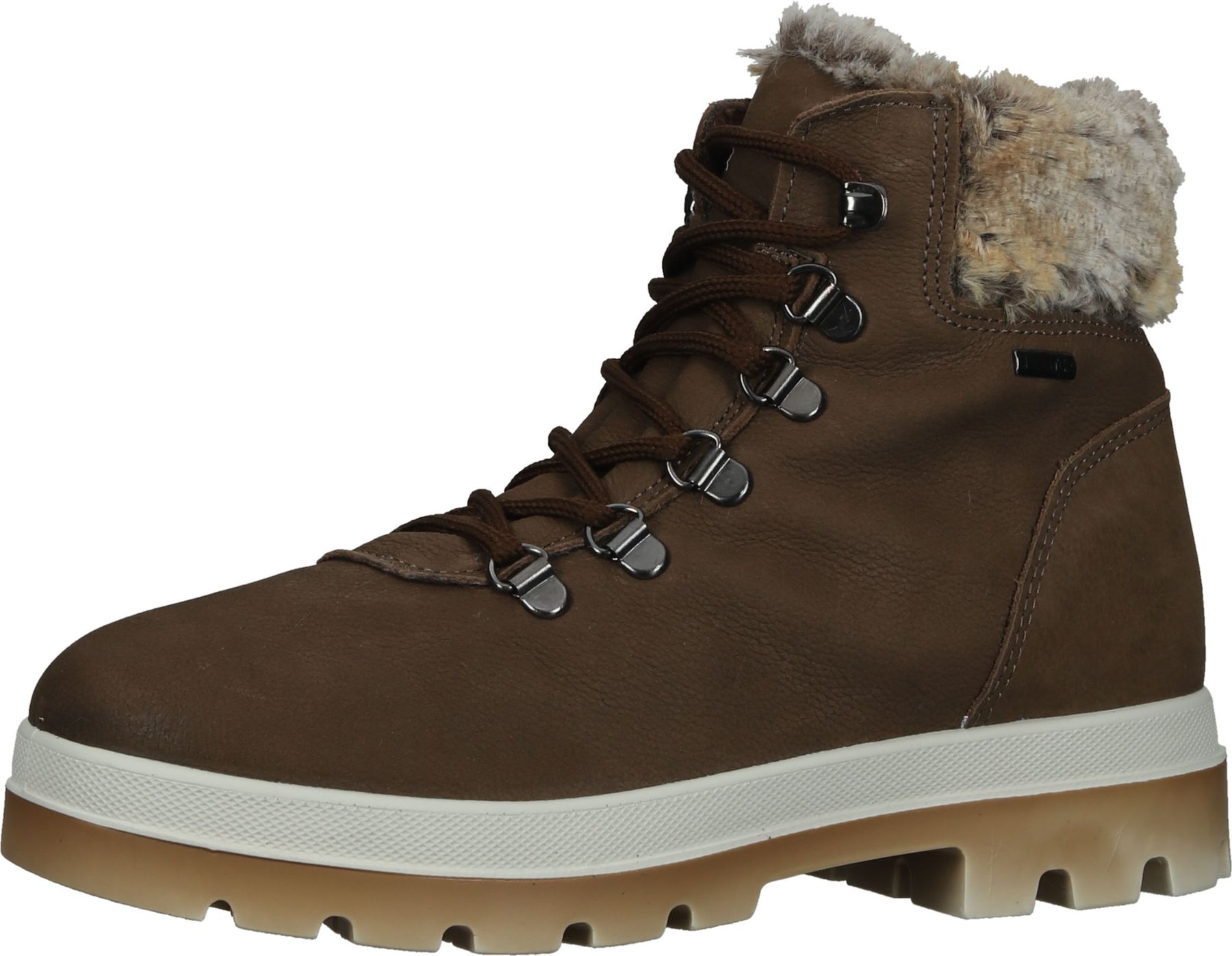Vielseitige IMAC Stiefelette Schnürschuhe für Damen 258858 30176-017 Braun