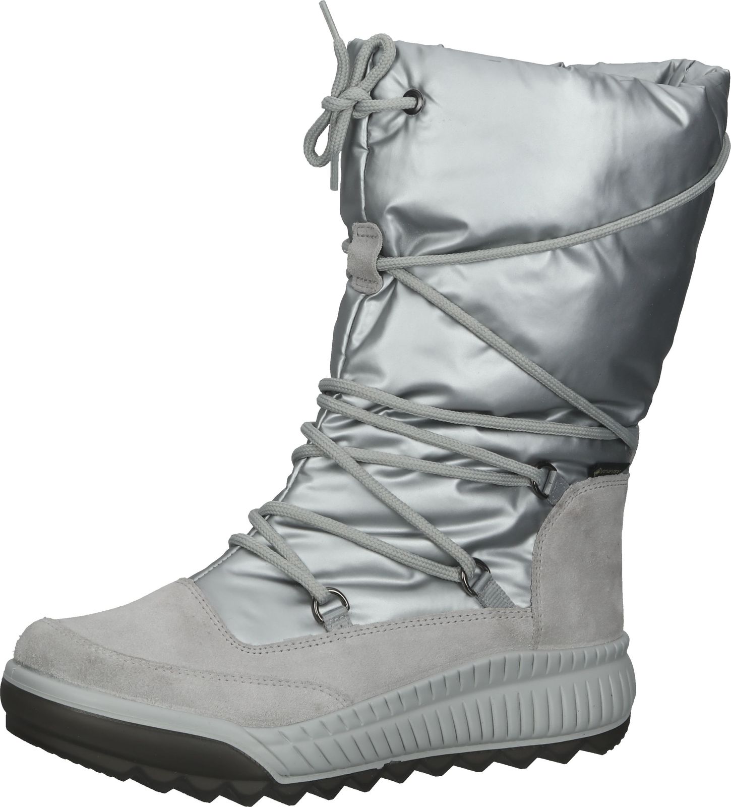 Vielseitige Legero Stiefel Schnürschuhe für Damen 2-009559 2500 Grau
