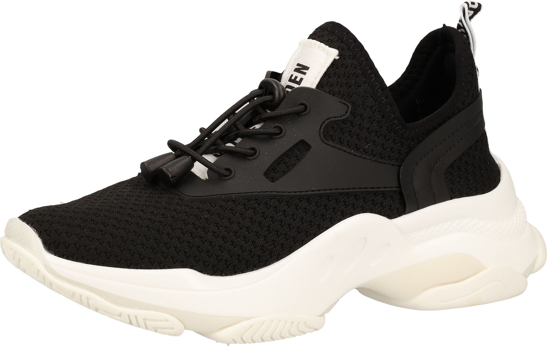 Vielseitige Steve Madden Sneaker Schnürschuhe für Damen Match SM11000442-001 Schwarz