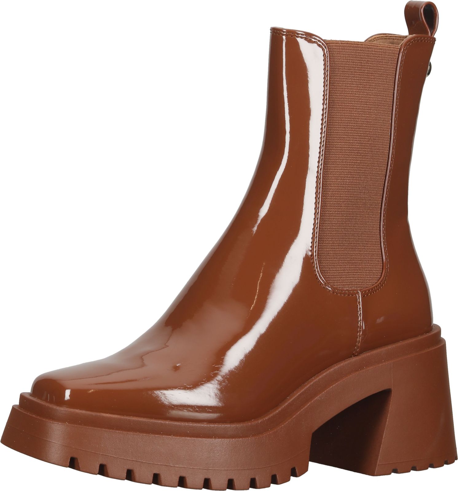 Vielseitige Steve Madden Stiefelette Schlupfschuhe für Damen Parkway SM19000007-580 Braun