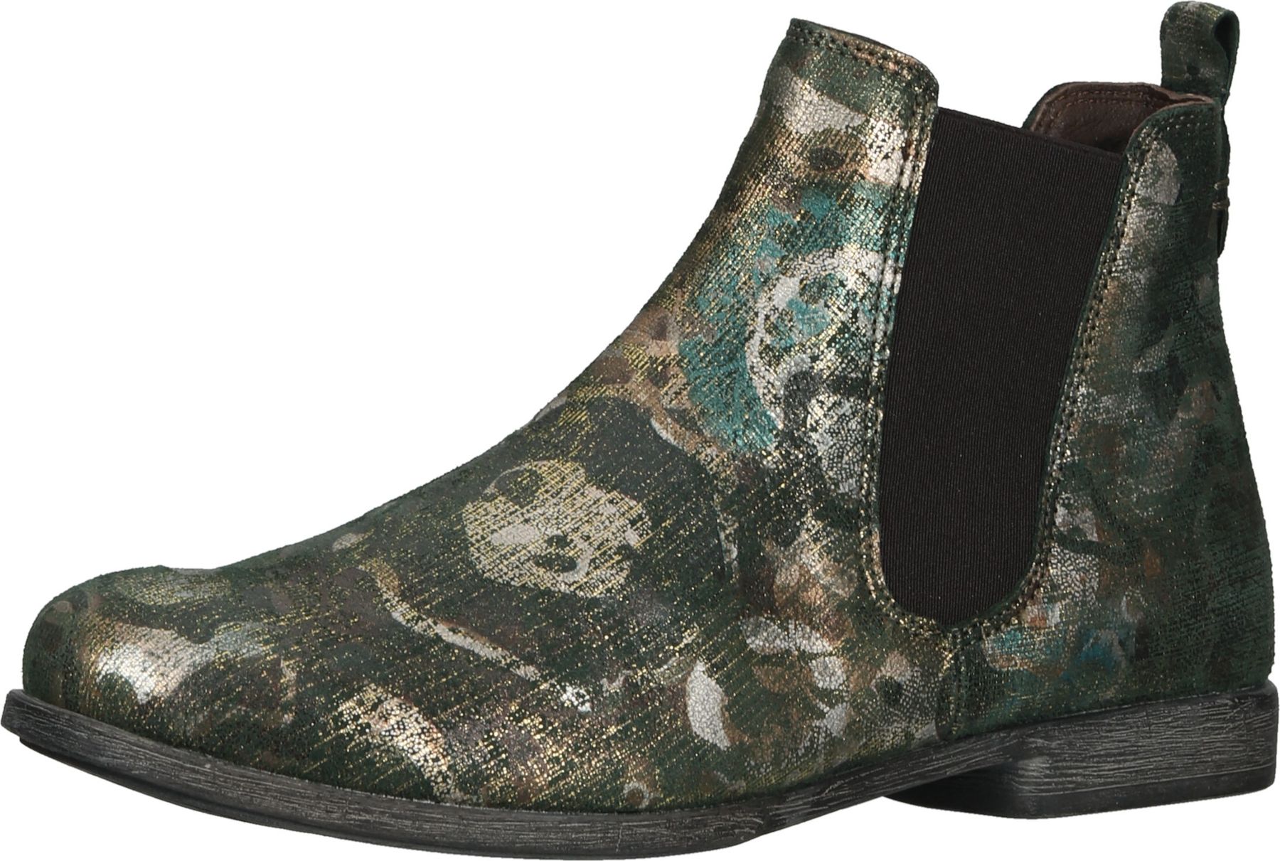 Vielseitige Think! Stiefelette Schlupfschuhe für Damen 3-000029 7000 Oliv