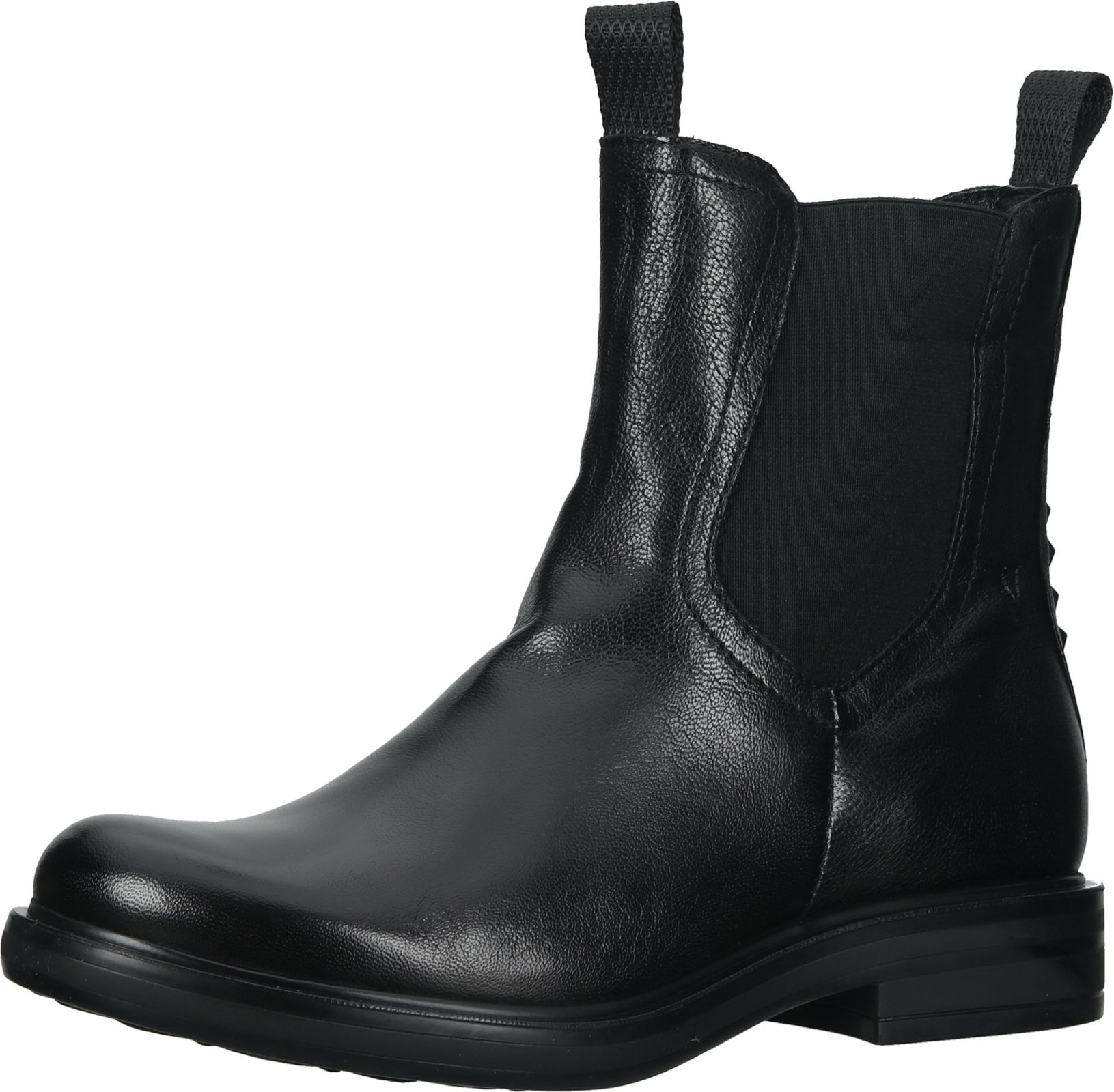 Vielseitige Venturini Milano Stiefelette Schlupfschuhe für Damen 1101082 01 Schwarz