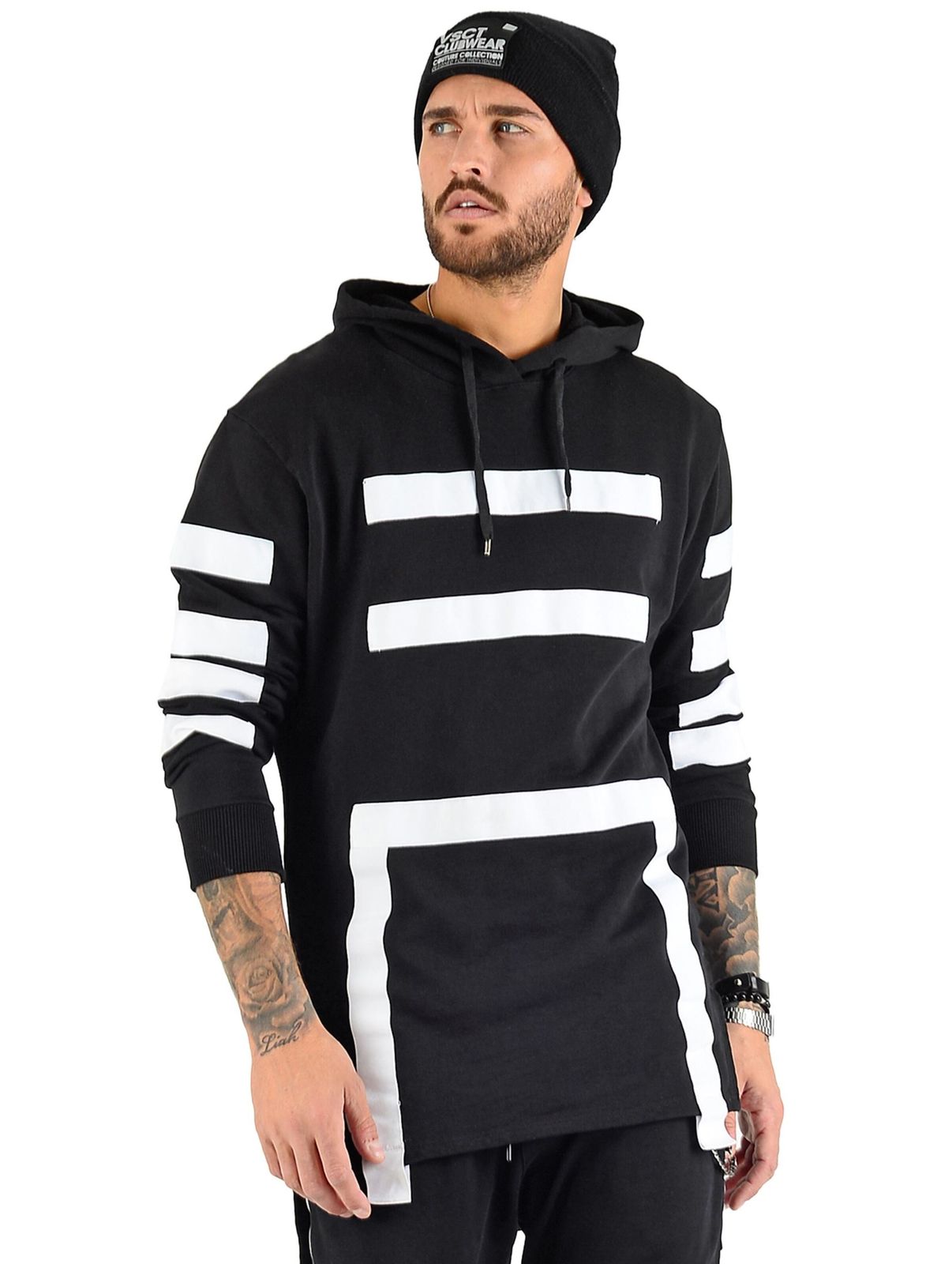 vsct Geomatrix Hoodie schwarz